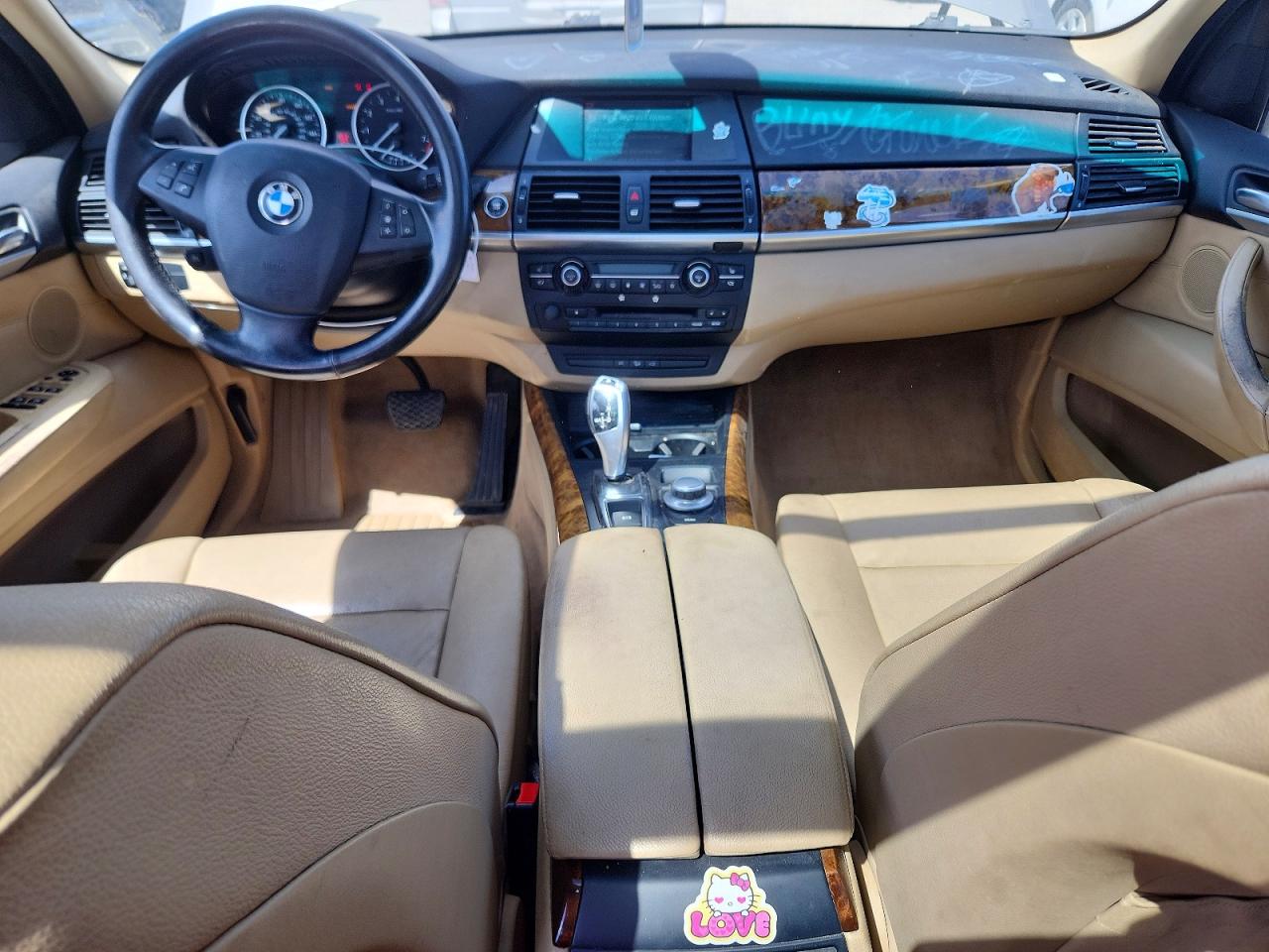 2008 Bmw X5 3.0i Beige vin: 5UXFE43528L023783