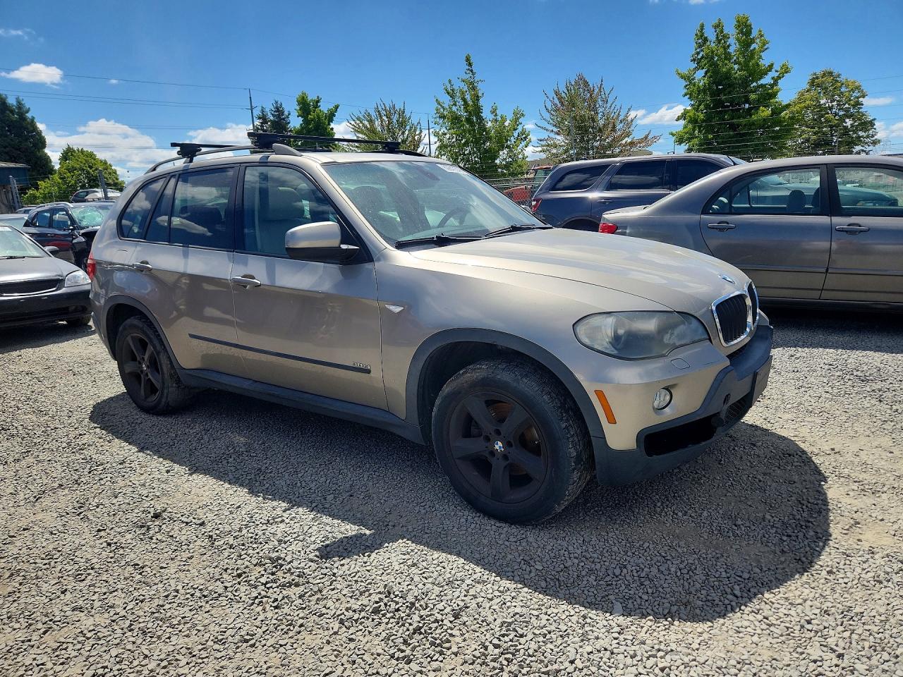 2008 Bmw X5 3.0i Beige vin: 5UXFE43528L023783