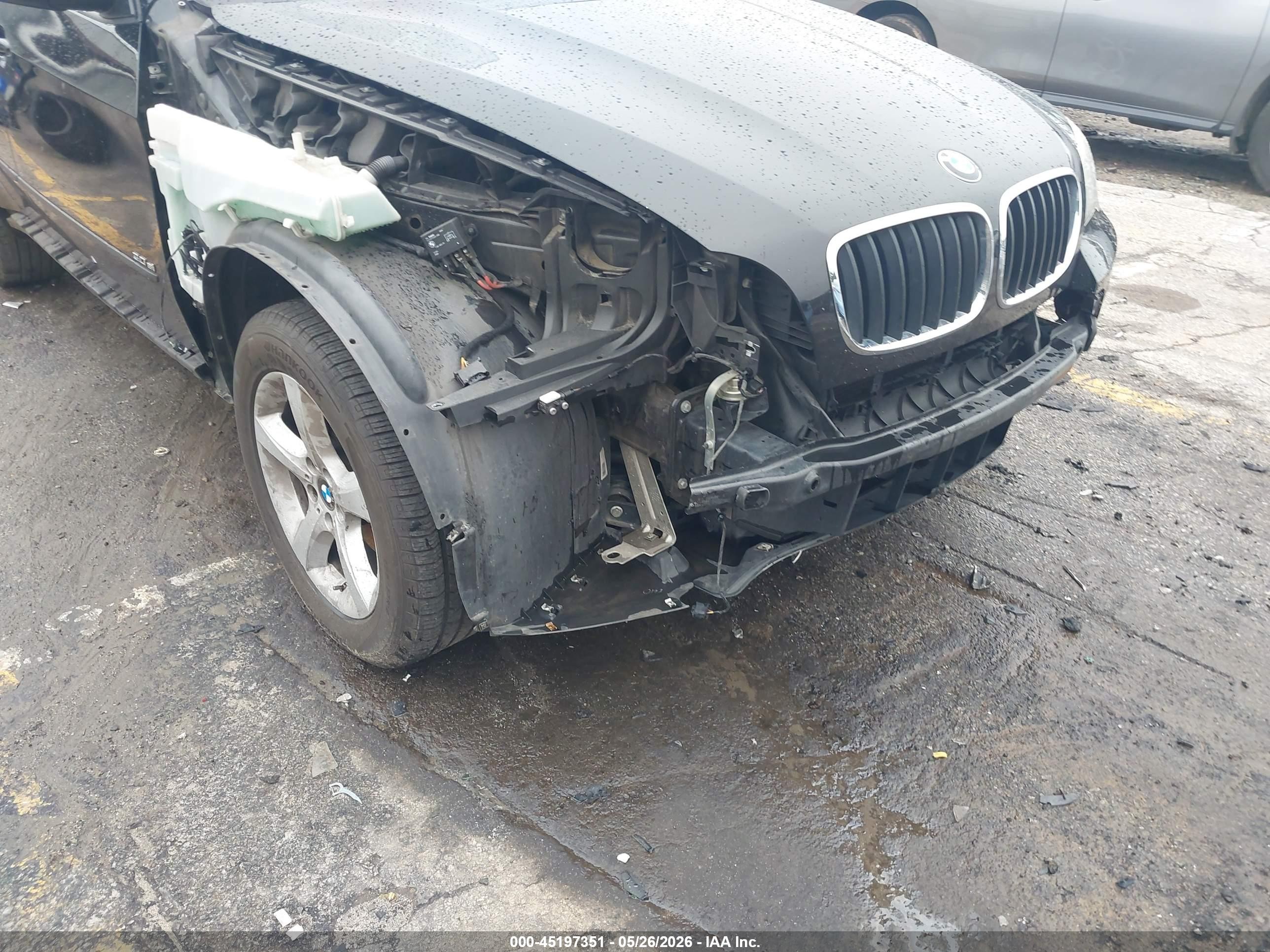 2008 Bmw X5 3.0si Black vin: 5UXFE43528L024058