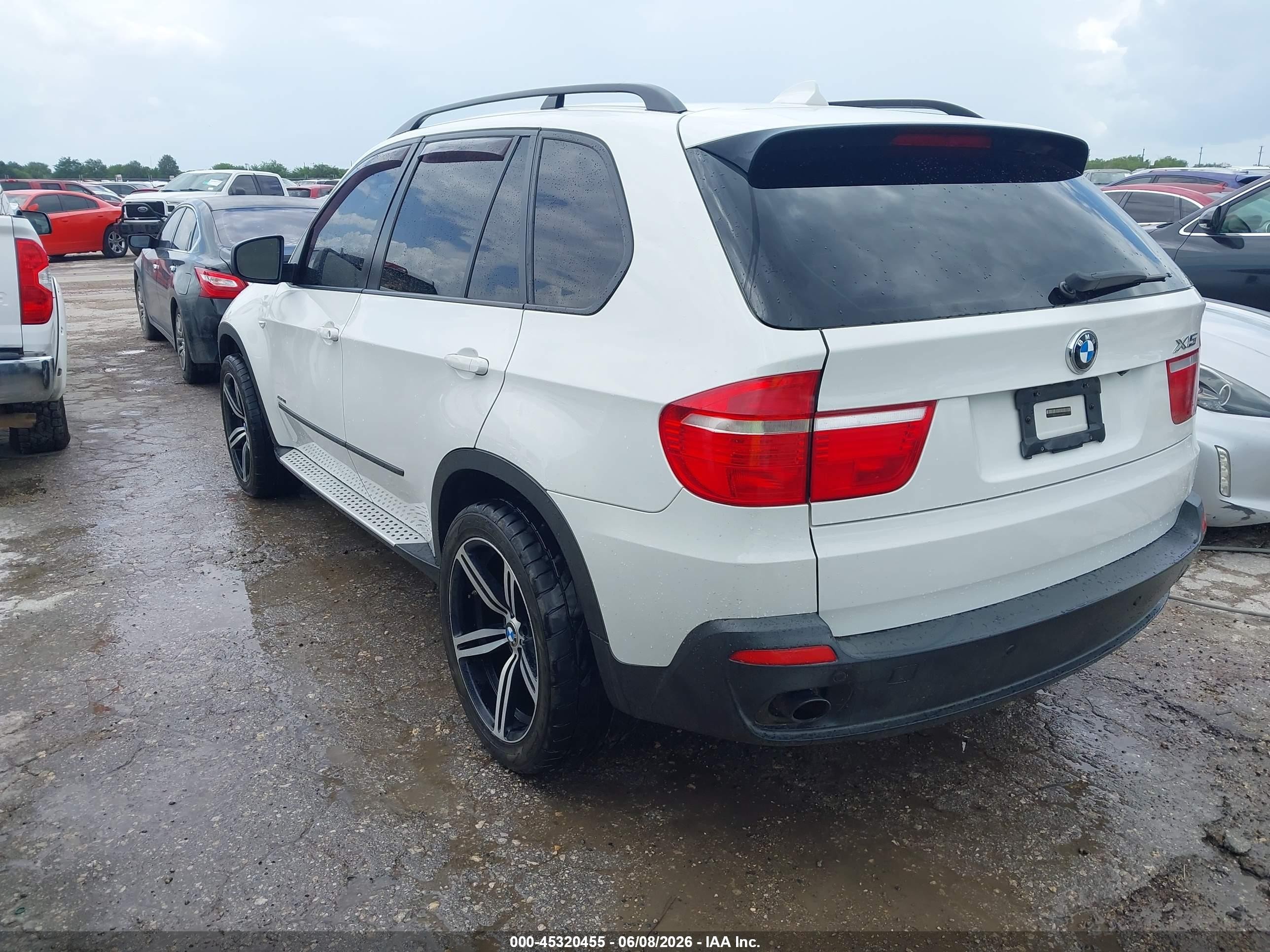 2009 Bmw X5 Xdrive30i White vin: 5UXFE43529L262753
