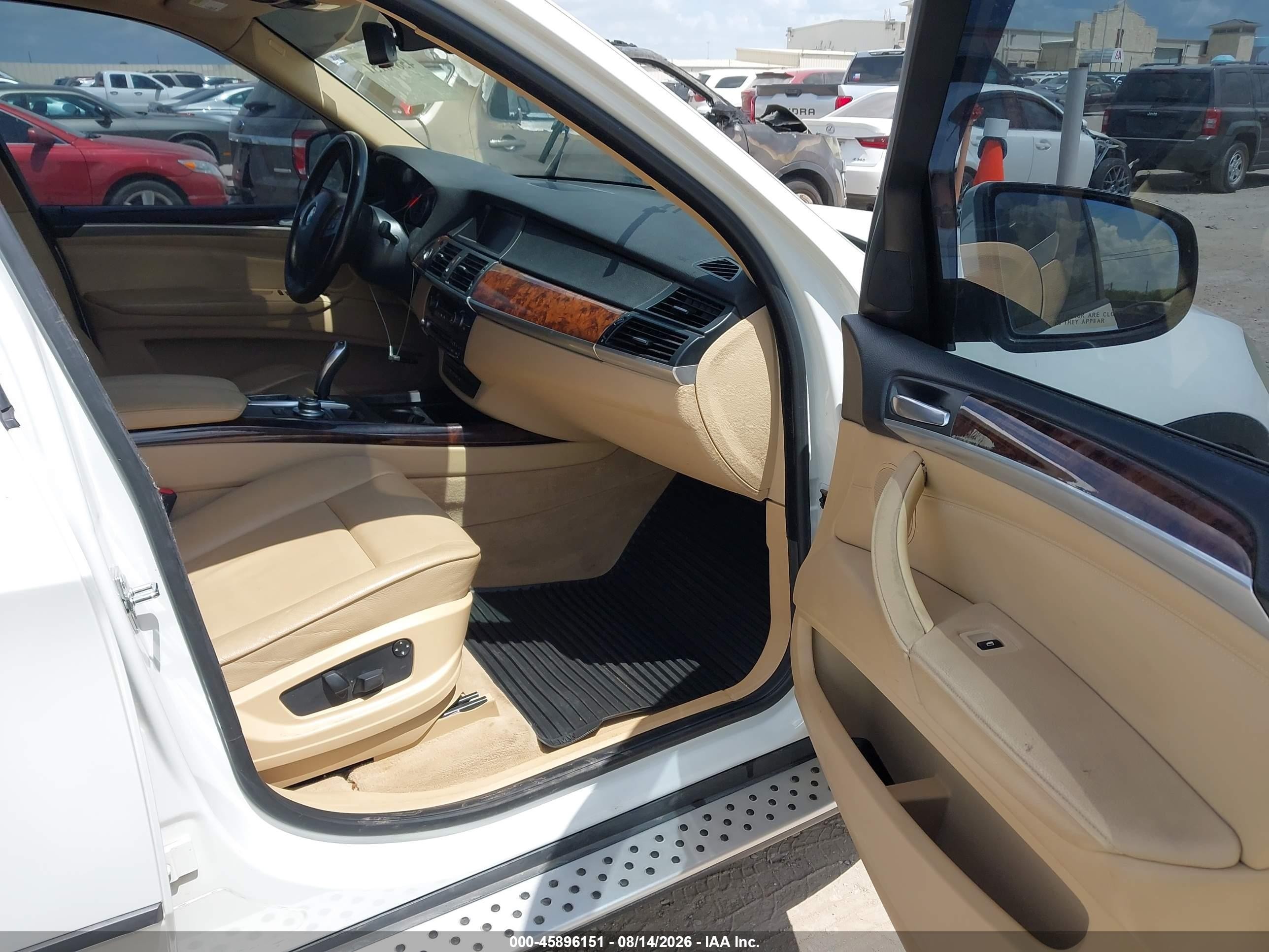 2009 Bmw X5 Xdrive30i Белый vin: 5UXFE43529L262753