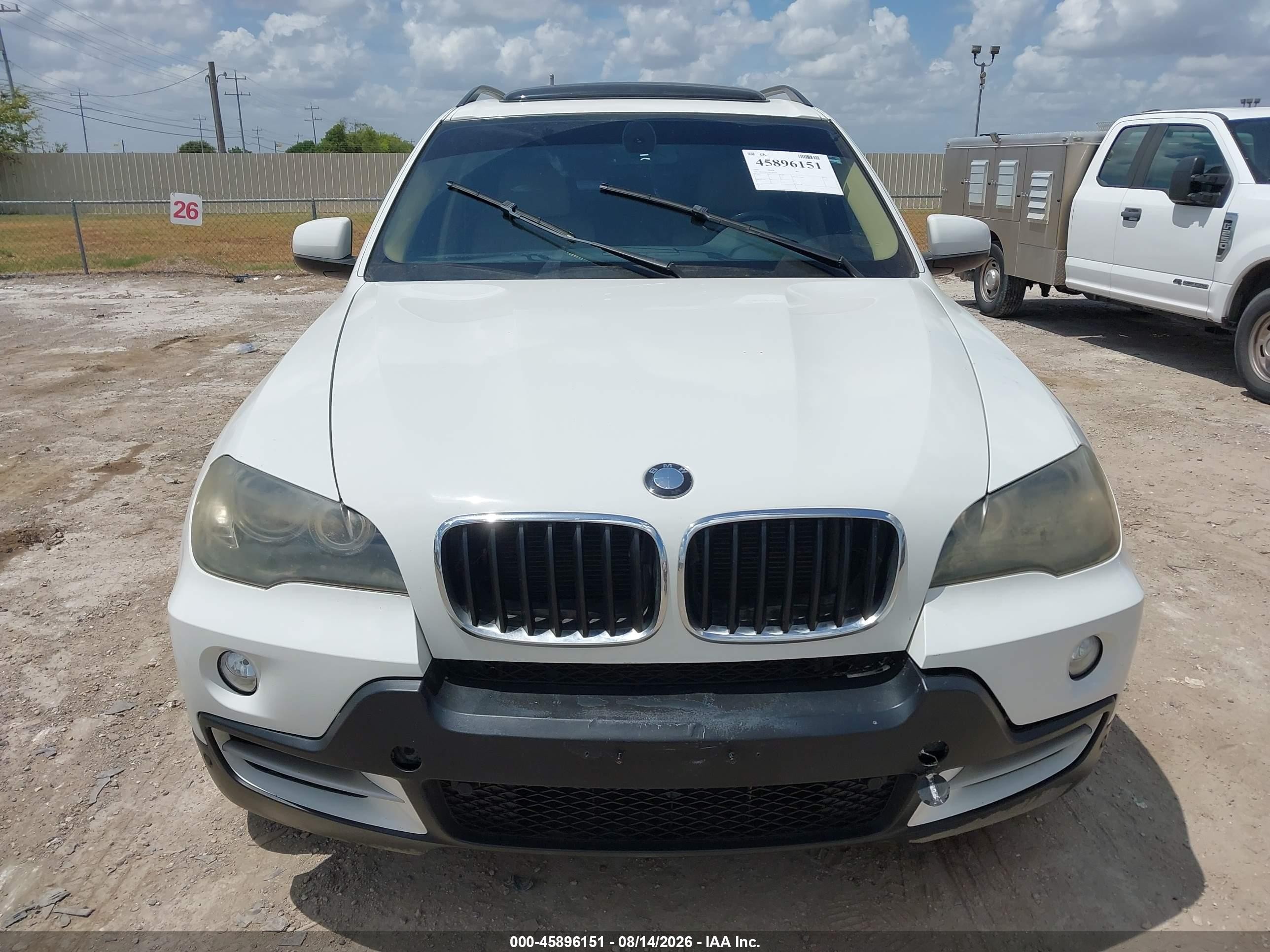 2009 Bmw X5 Xdrive30i Белый vin: 5UXFE43529L262753