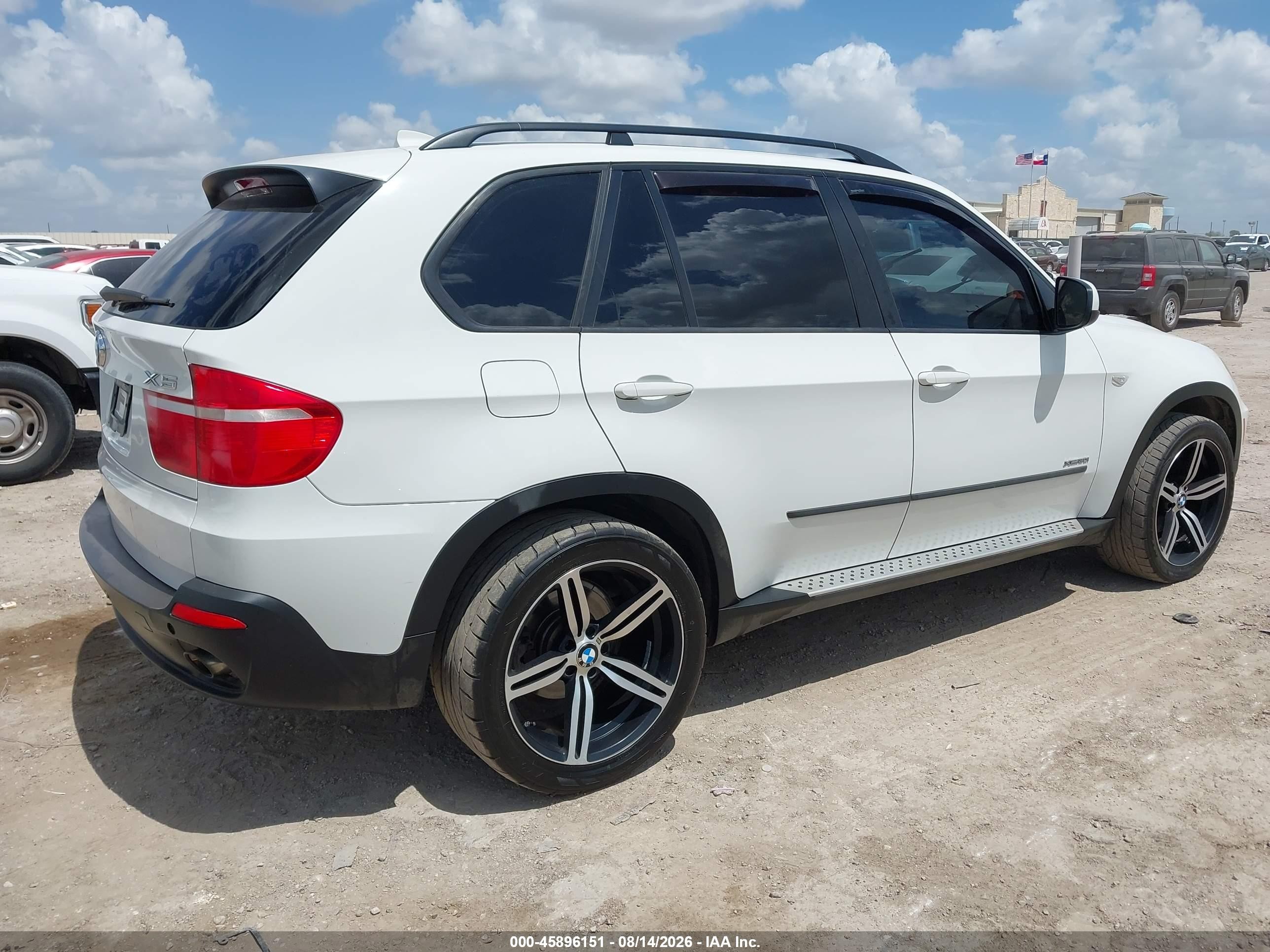 2009 Bmw X5 Xdrive30i Белый vin: 5UXFE43529L262753