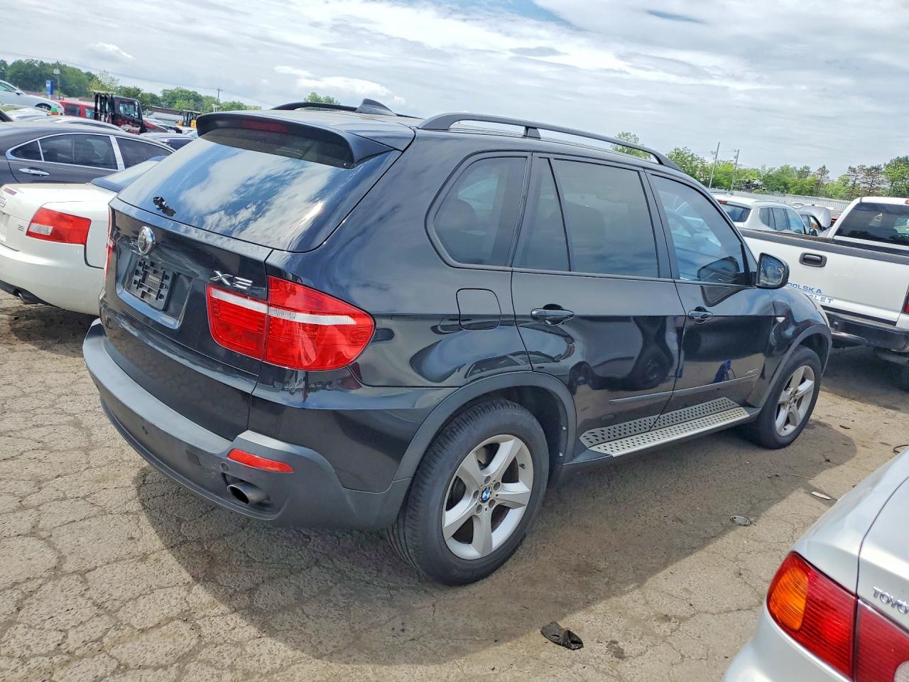 2009 Bmw X5 Xdrive30i Black vin: 5UXFE43529L264325