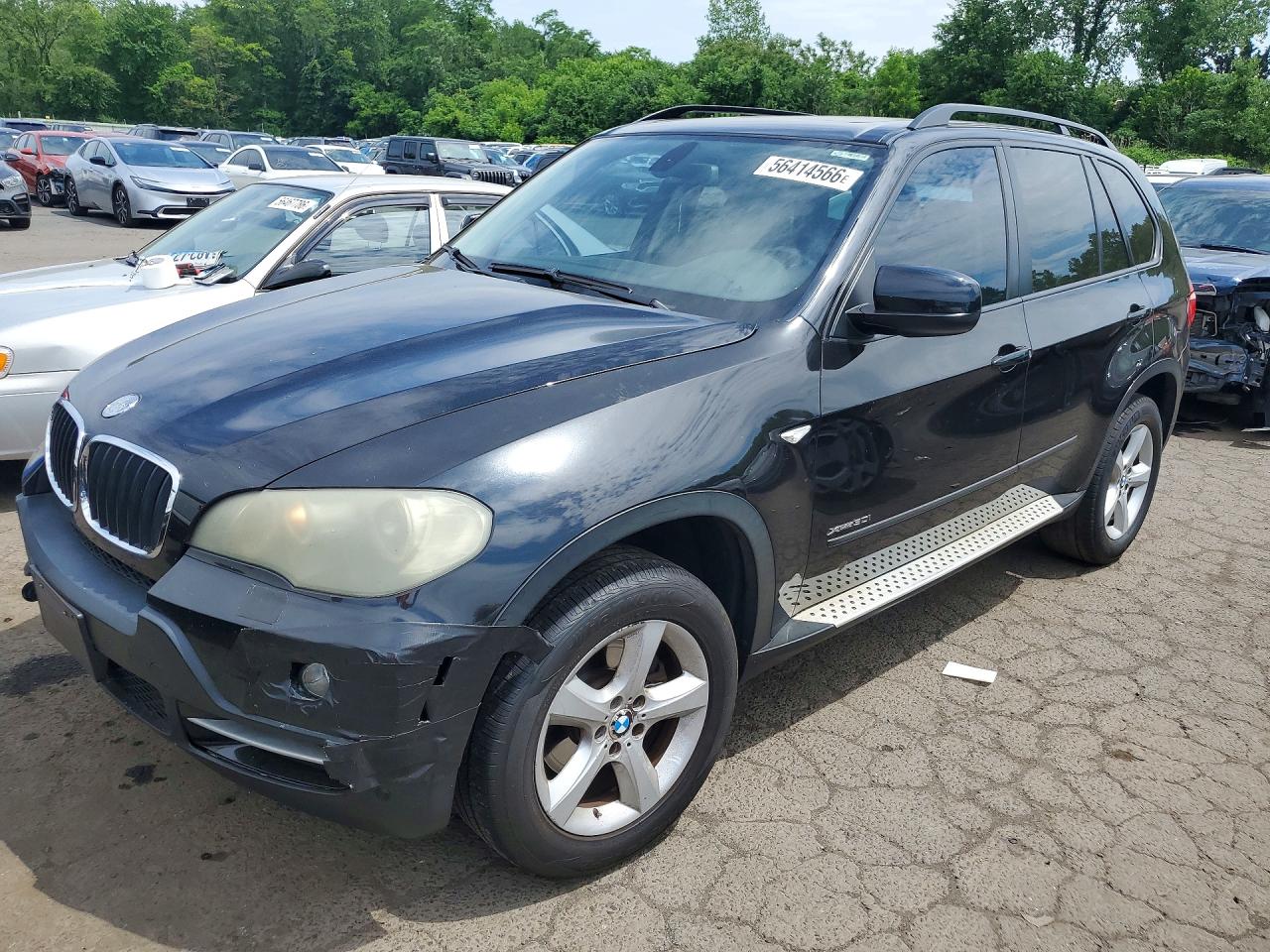 2009 Bmw X5 Xdrive30i Black vin: 5UXFE43529L264325
