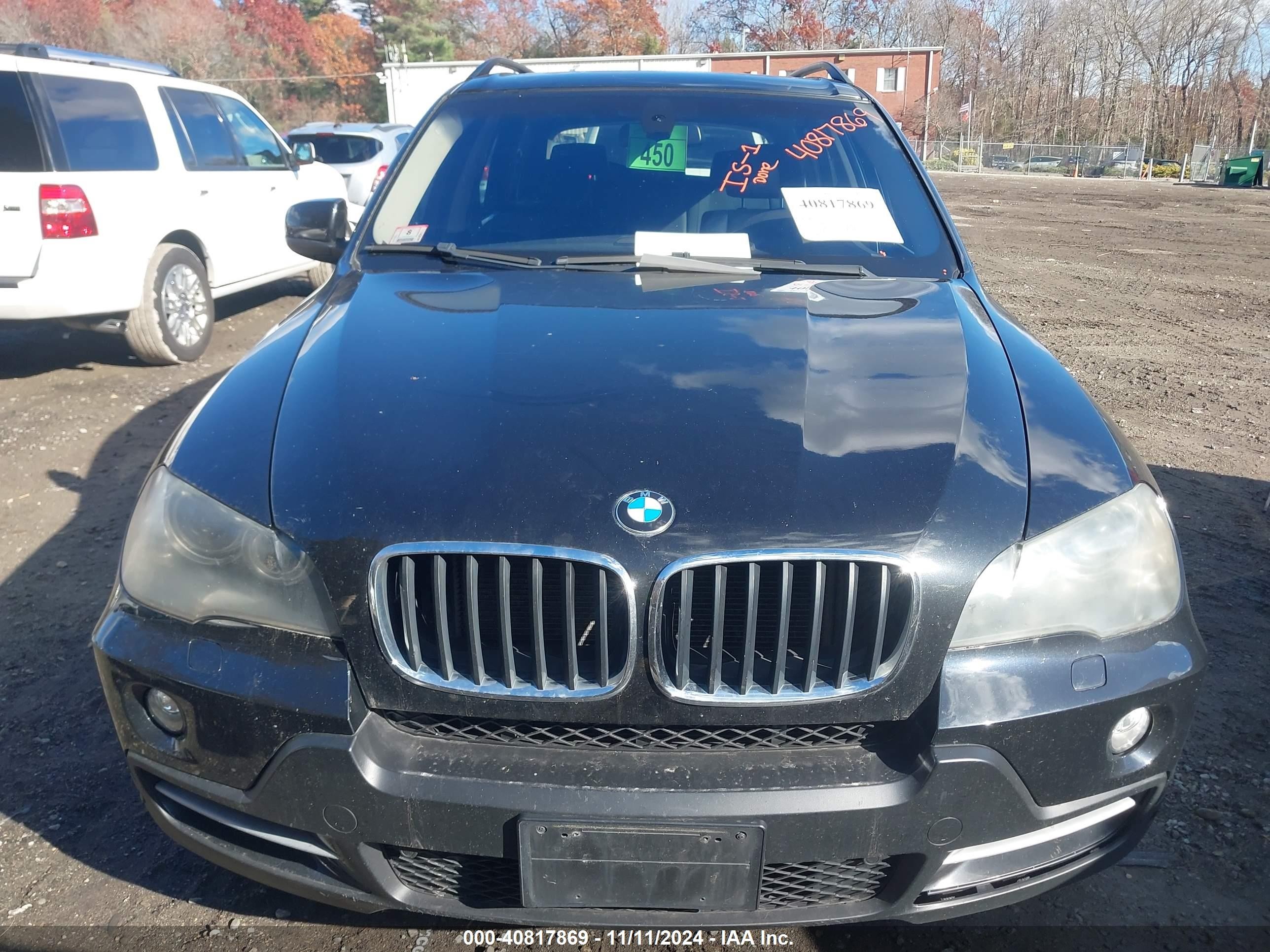 2009 Bmw X5 Xdrive30i Black vin: 5UXFE43529L271646