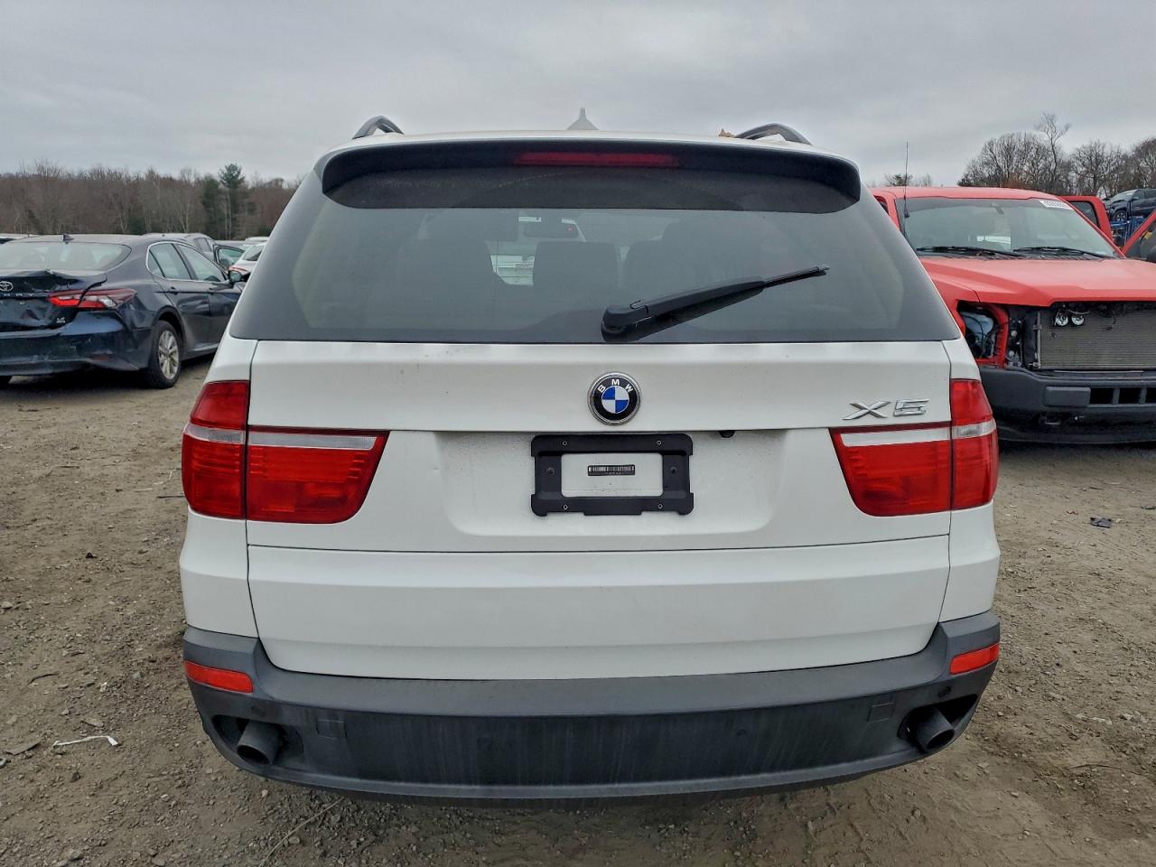 2009 Bmw X5 Xdrive30i White vin: 5UXFE43529L273378