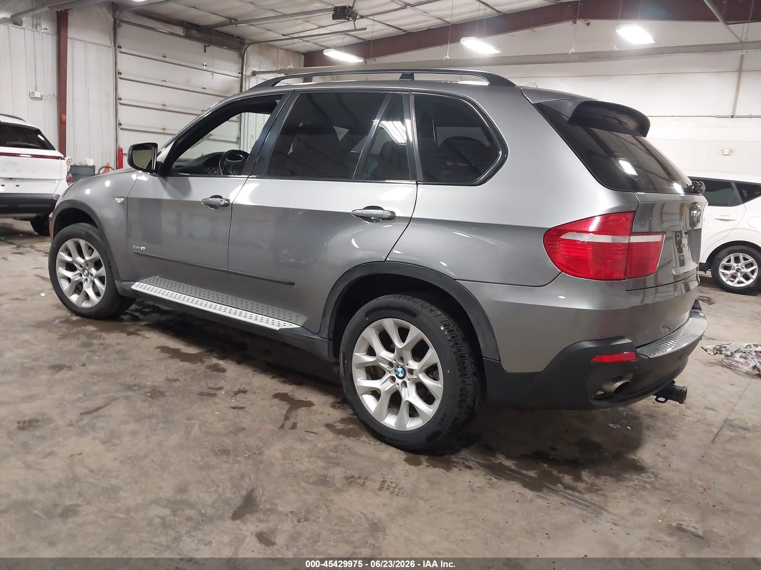 2009 Bmw X5 Xdrive30i Gray vin: 5UXFE43529L275308