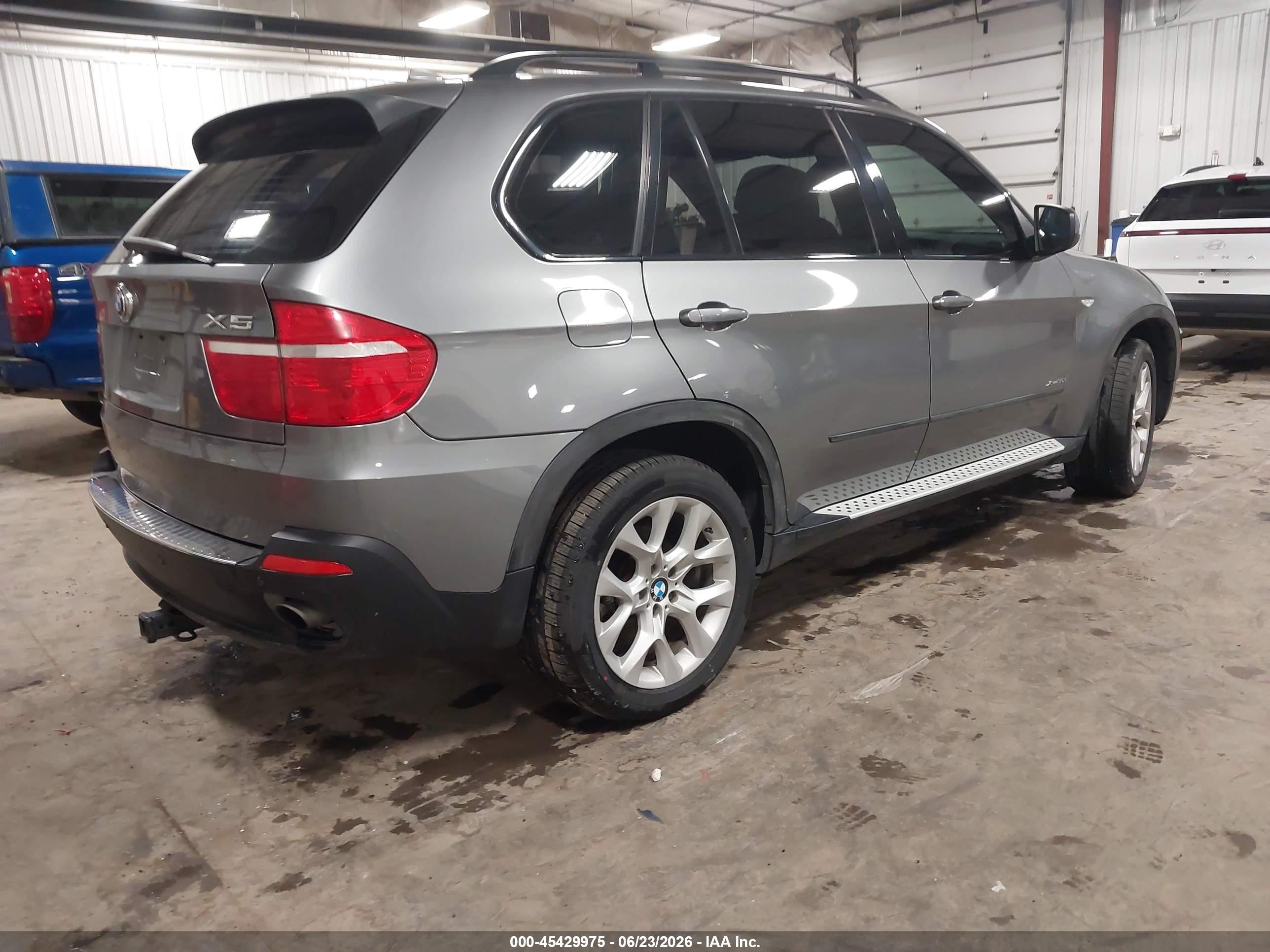 2009 Bmw X5 Xdrive30i Gray vin: 5UXFE43529L275308