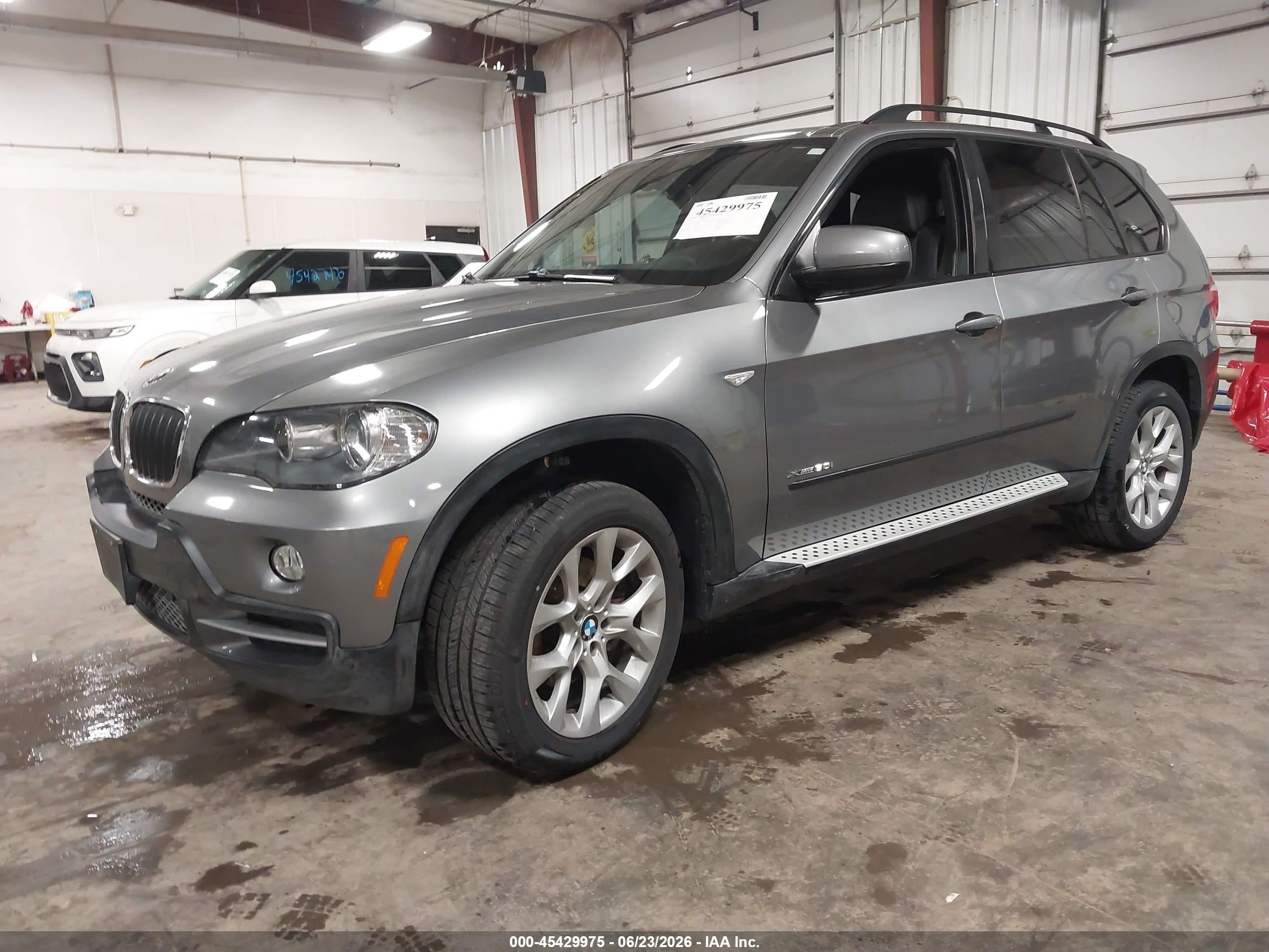 2009 Bmw X5 Xdrive30i Gray vin: 5UXFE43529L275308