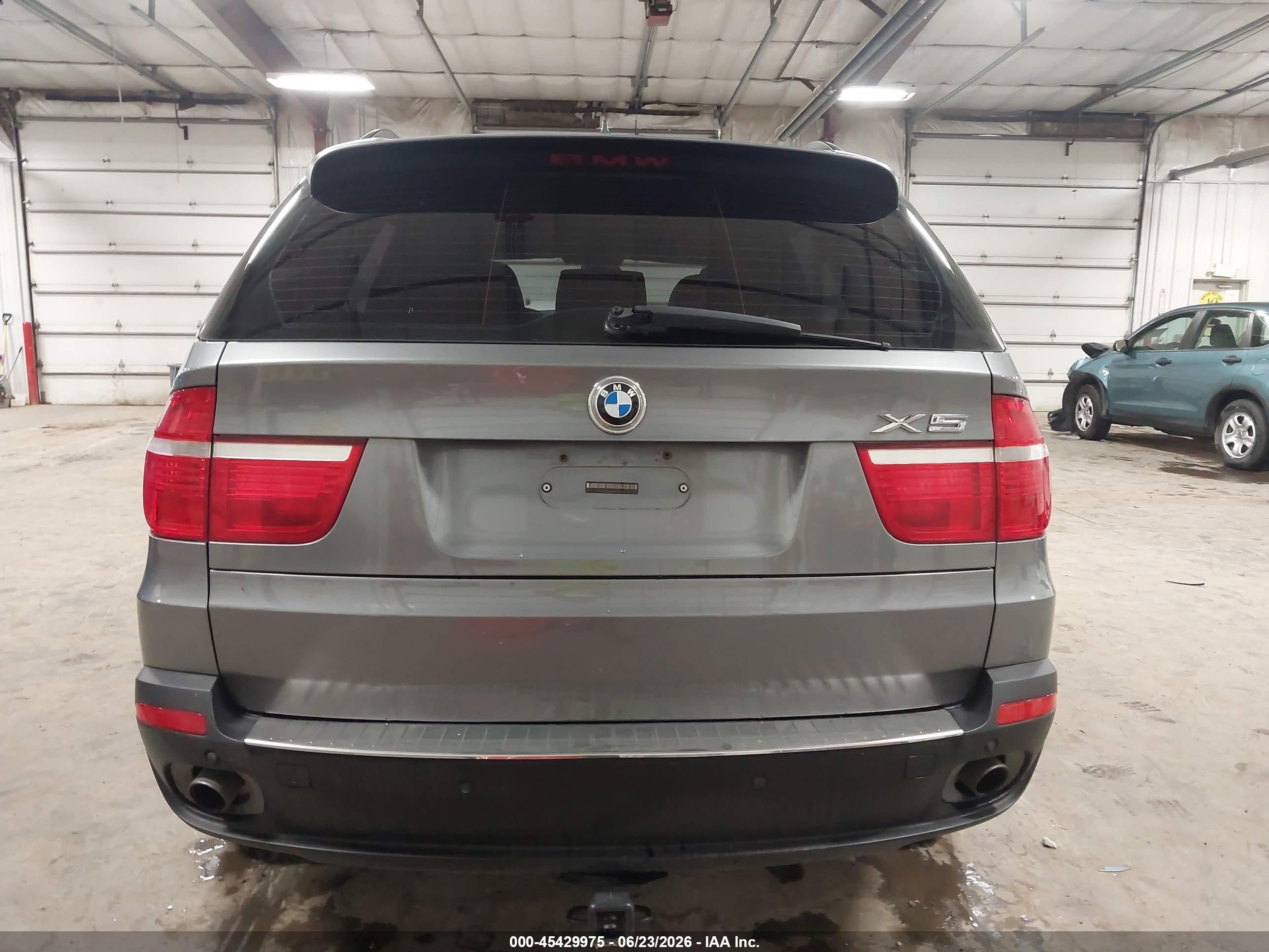2009 Bmw X5 Xdrive30i Gray vin: 5UXFE43529L275308