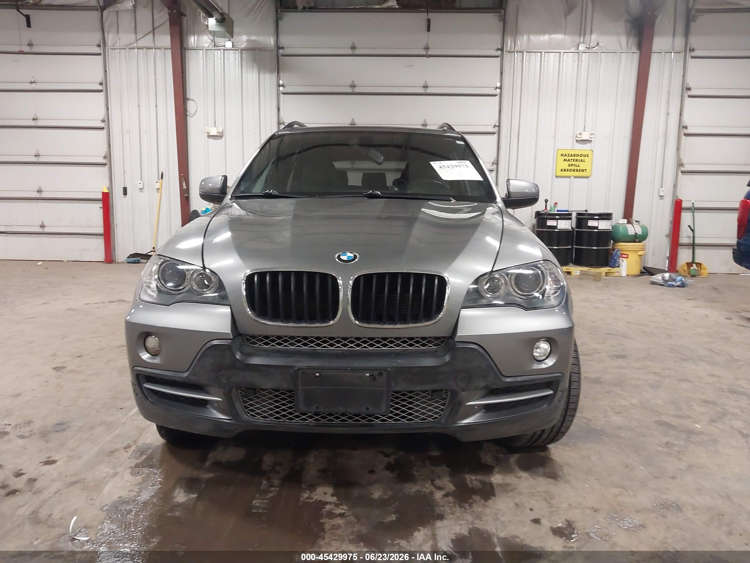 2009 Bmw X5 Xdrive30i Gray vin: 5UXFE43529L275308