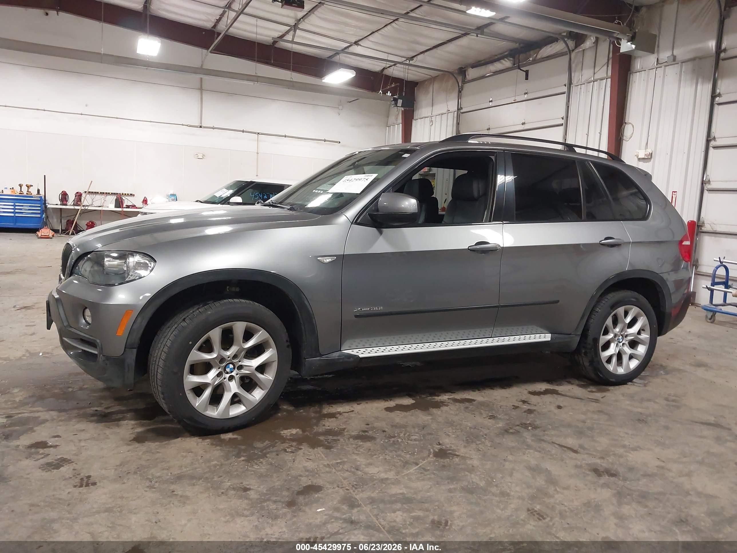 2009 Bmw X5 Xdrive30i Gray vin: 5UXFE43529L275308