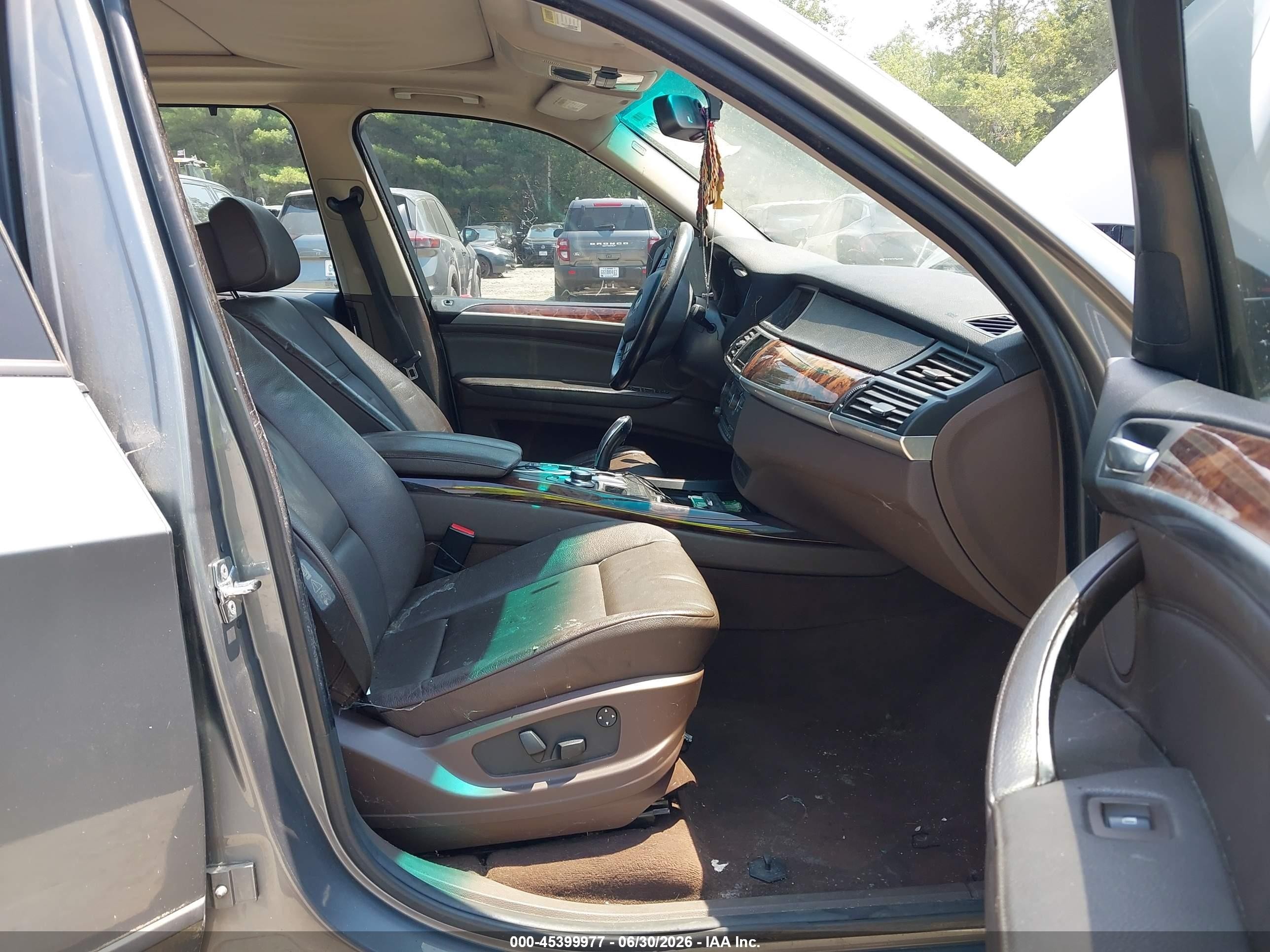 2008 Bmw X5 3.0si Gray vin: 5UXFE43538L008208