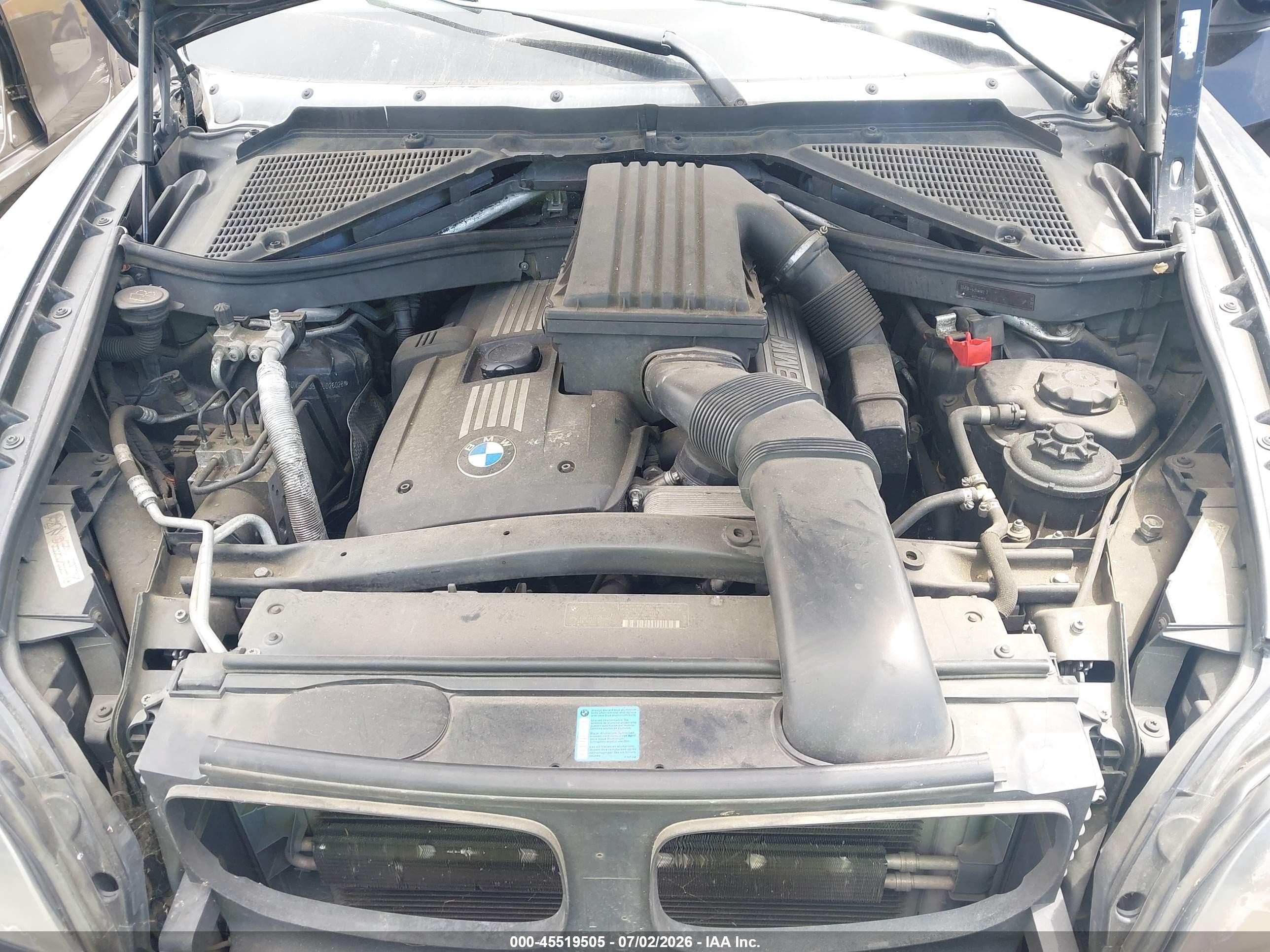 2008 Bmw X5 3.0si Black vin: 5UXFE43538L026028