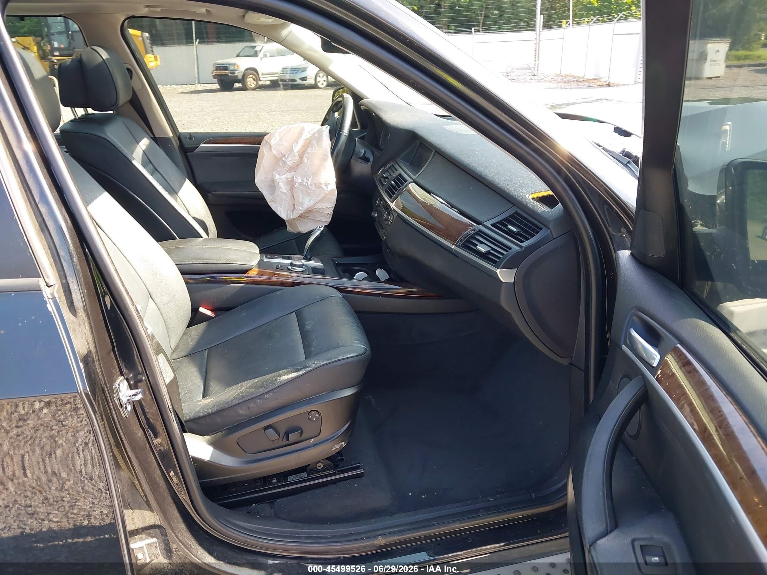 2009 Bmw X5 Xdrive30i Black vin: 5UXFE43539L261224