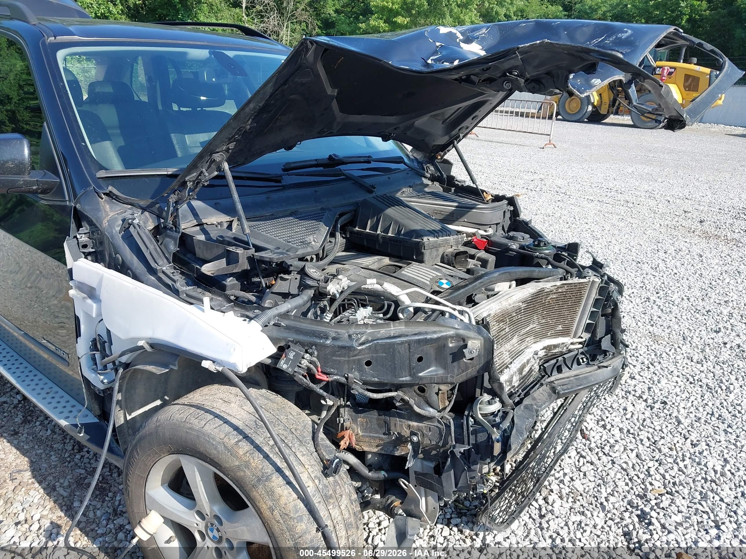 2009 Bmw X5 Xdrive30i Black vin: 5UXFE43539L261224