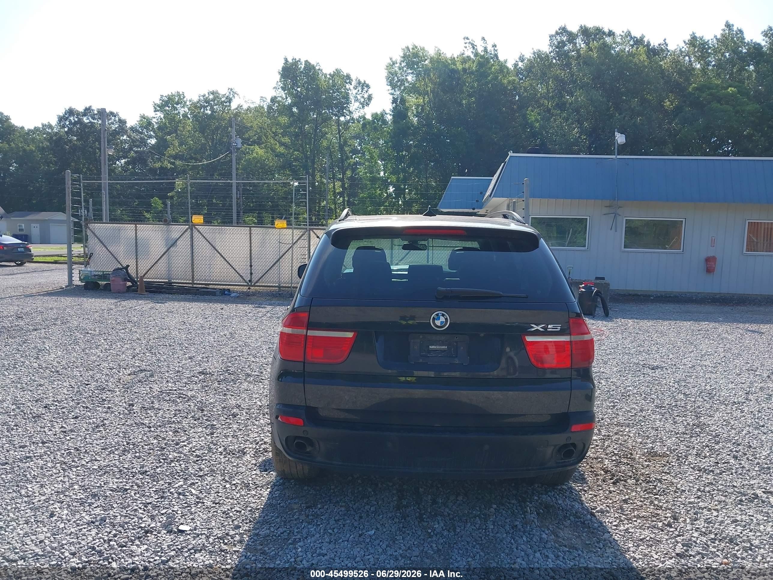2009 Bmw X5 Xdrive30i Black vin: 5UXFE43539L261224
