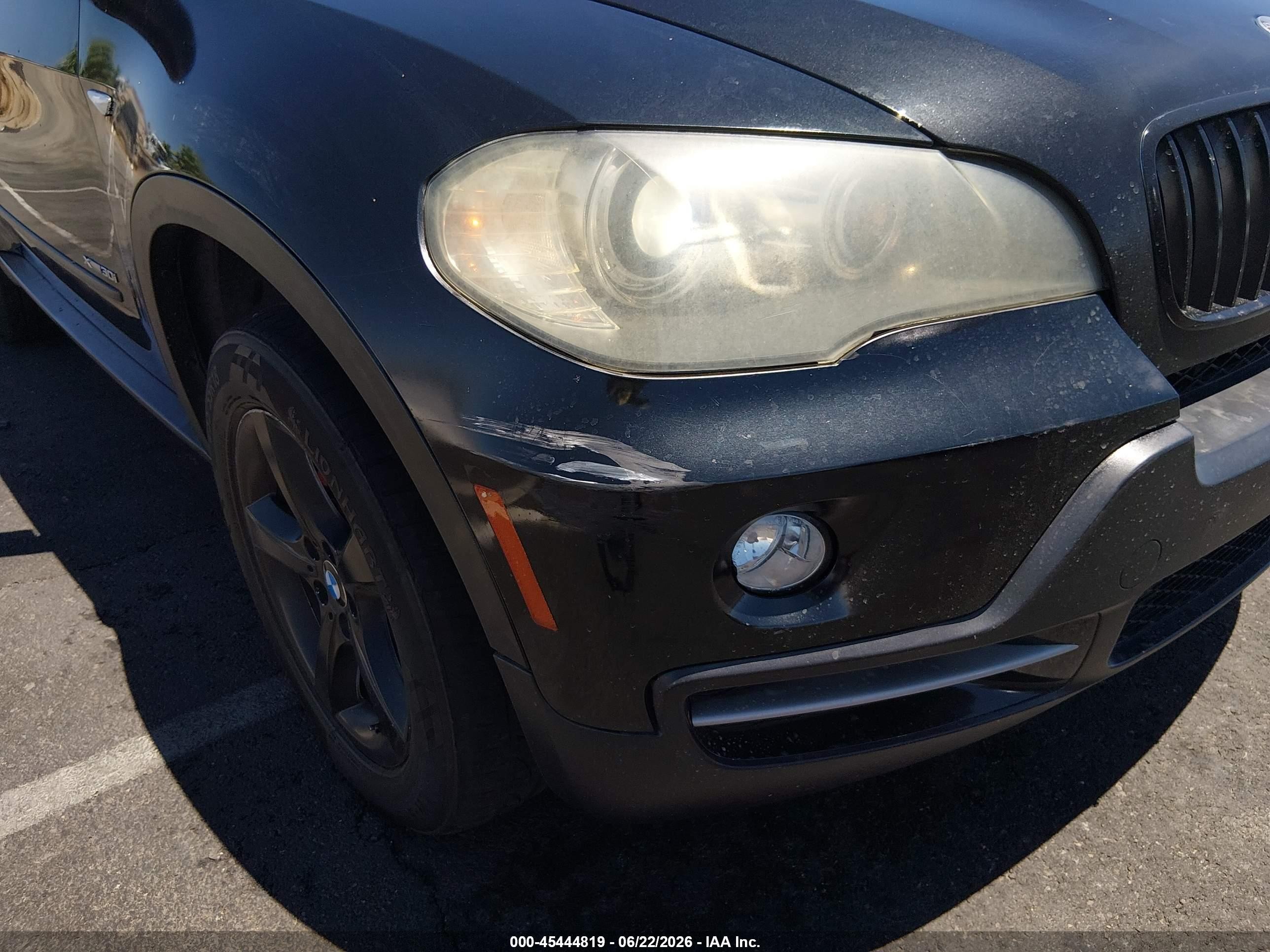 2009 Bmw X5 Xdrive30i Black vin: 5UXFE43539L264088
