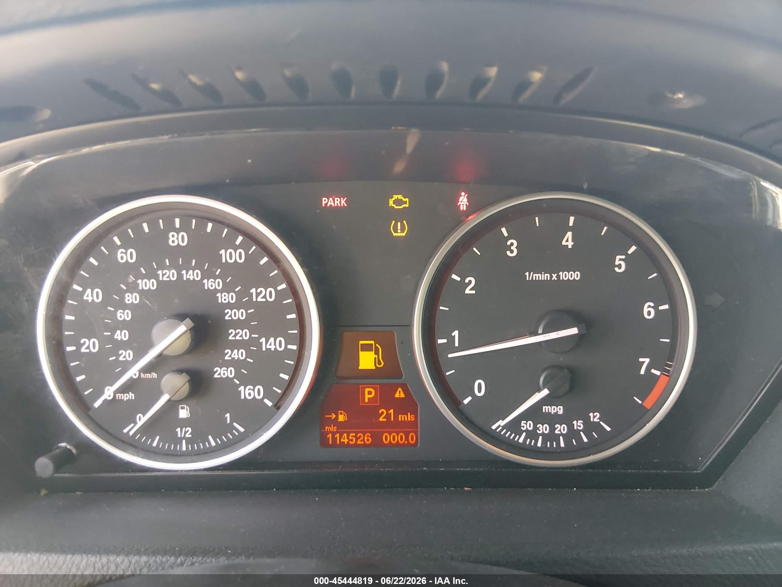 2009 Bmw X5 Xdrive30i Black vin: 5UXFE43539L264088