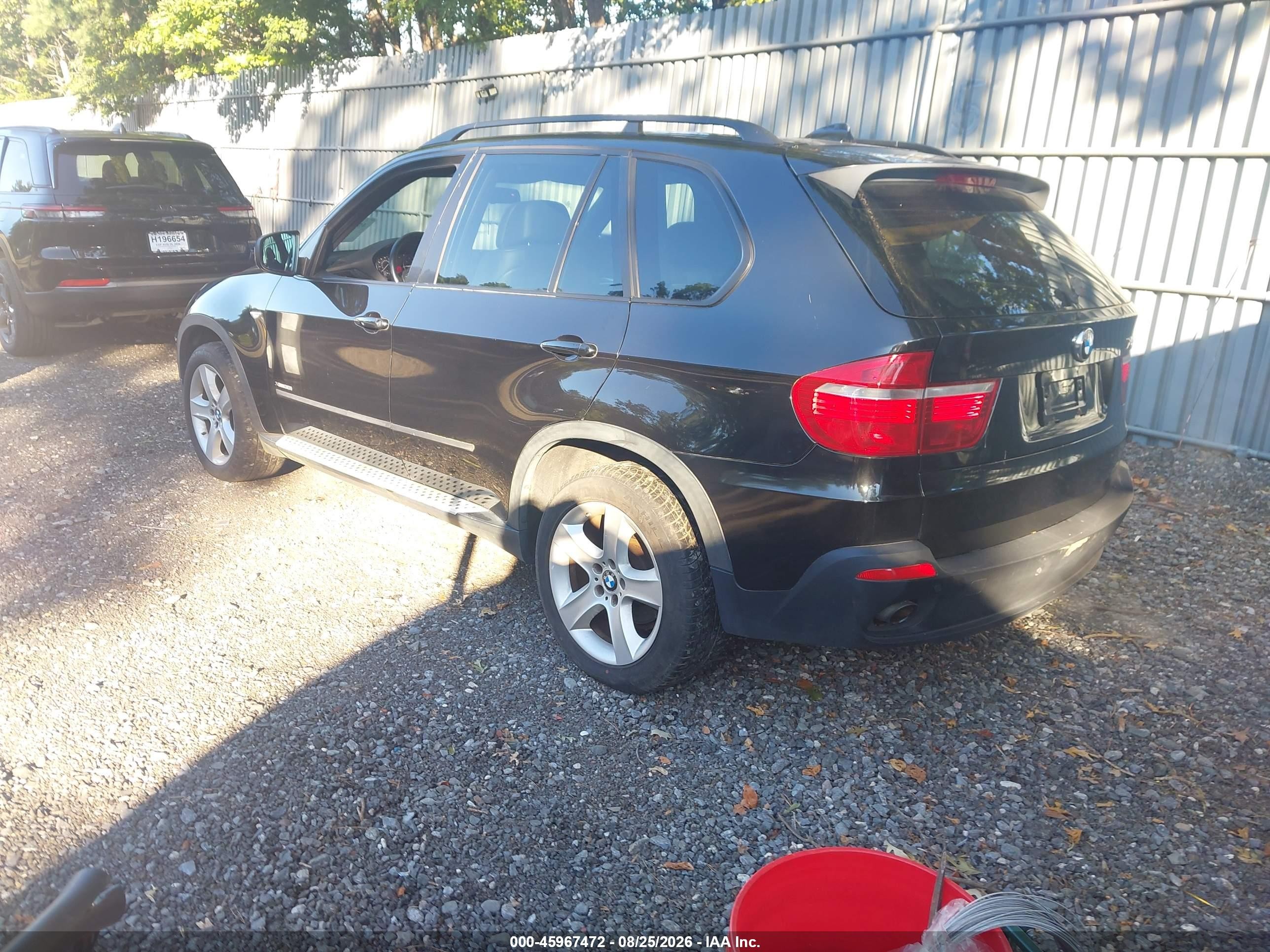 2009 Bmw X5 Xdrive30i Black vin: 5UXFE43539L264589
