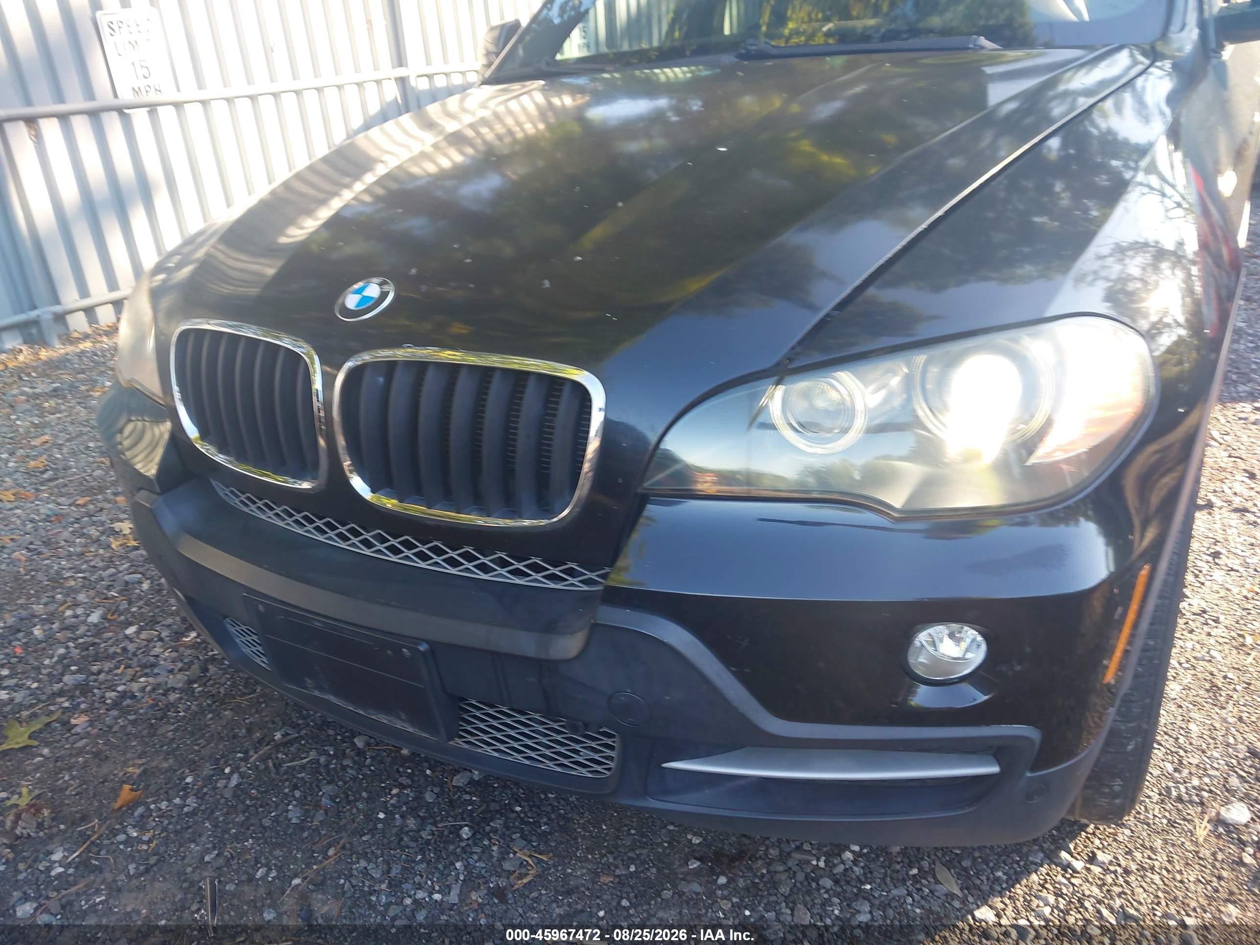 2009 Bmw X5 Xdrive30i Black vin: 5UXFE43539L264589