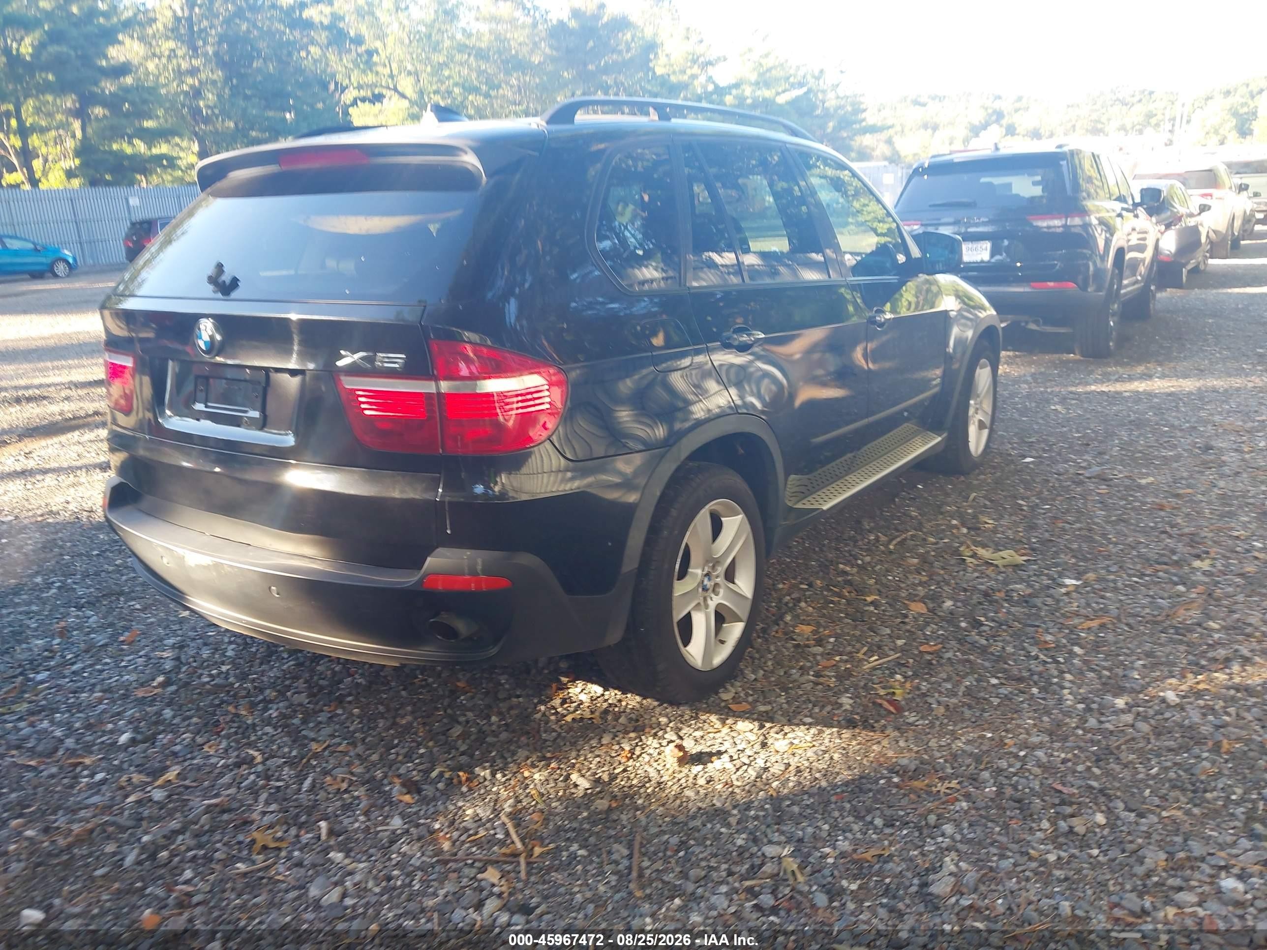 2009 Bmw X5 Xdrive30i Black vin: 5UXFE43539L264589