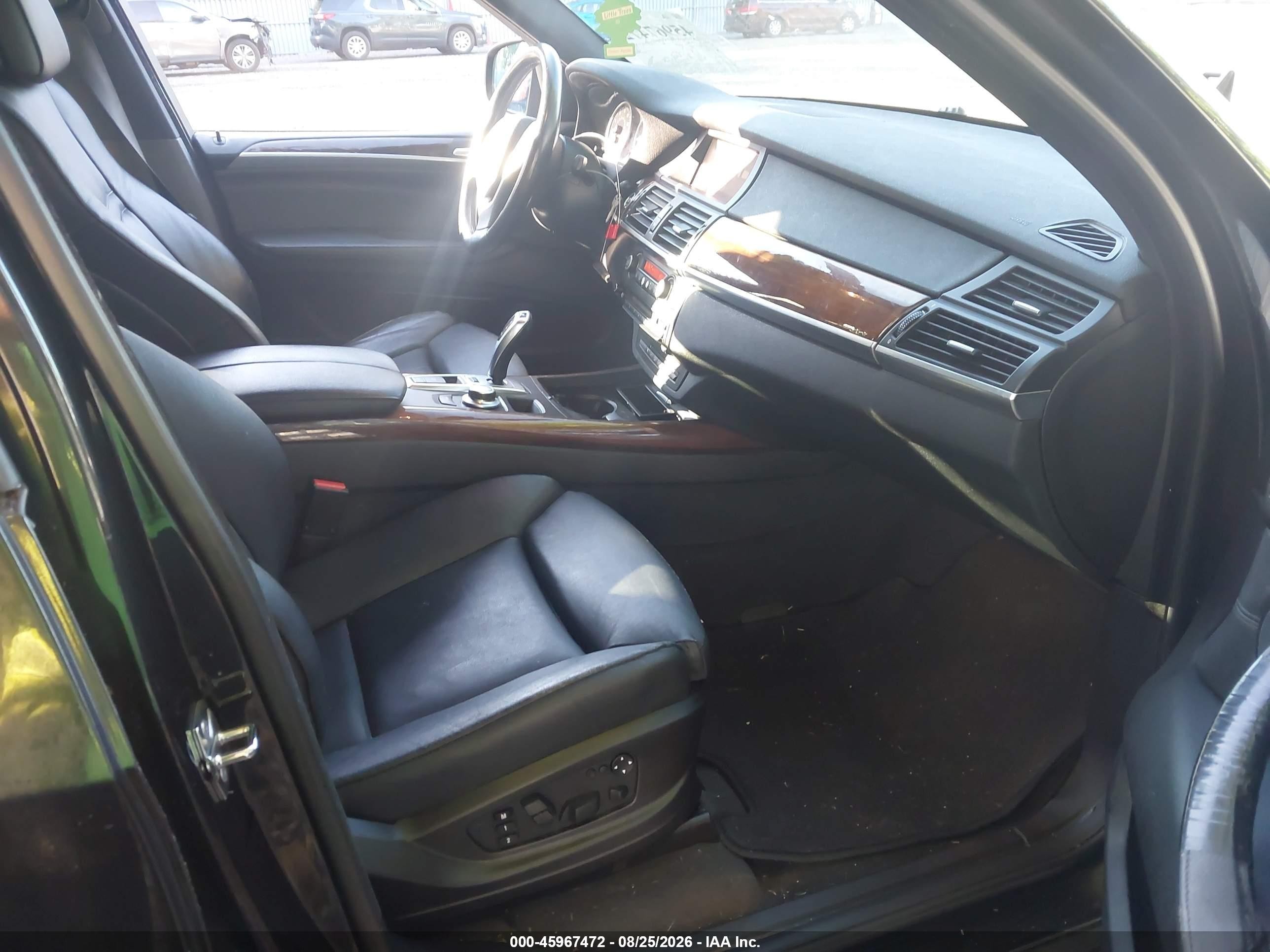 2009 Bmw X5 Xdrive30i Black vin: 5UXFE43539L264589