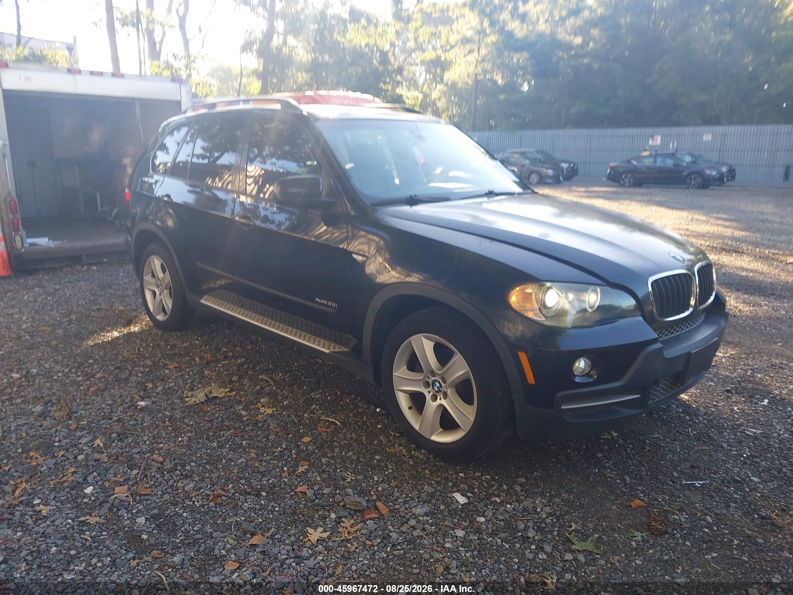 2009 Bmw X5 Xdrive30i Black vin: 5UXFE43539L264589