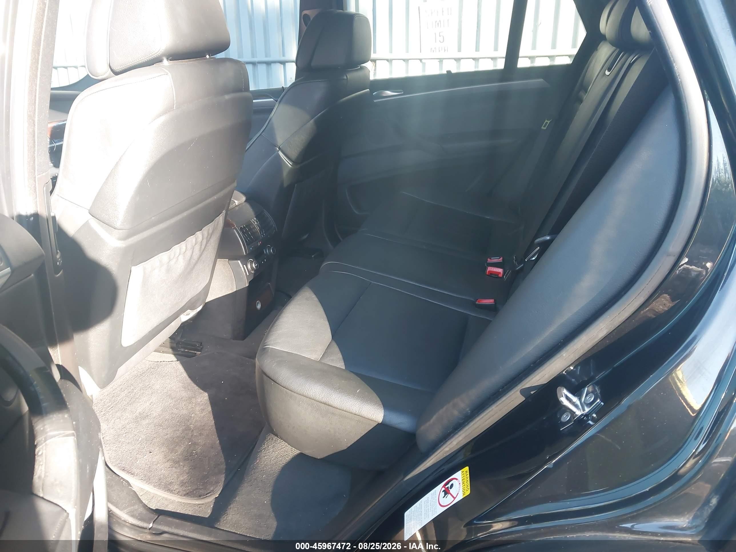2009 Bmw X5 Xdrive30i Black vin: 5UXFE43539L264589