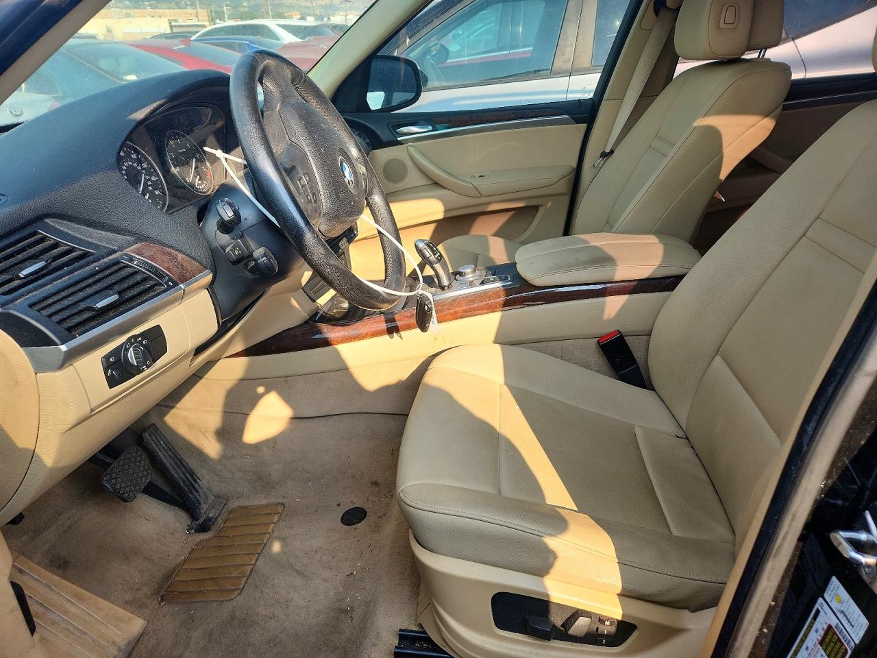 2008 Bmw X5 3.0i Black vin: 5UXFE43548L025809