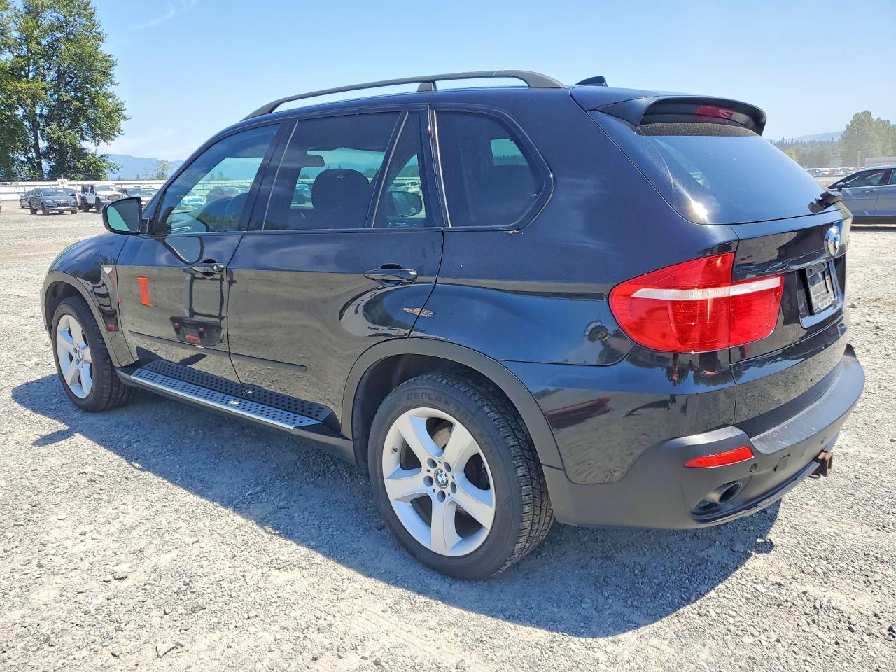 2008 Bmw X5 3.0i Black vin: 5UXFE43548L025891