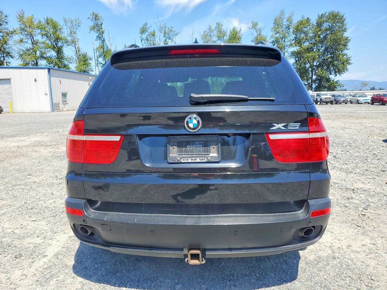 2008 Bmw X5 3.0i Black vin: 5UXFE43548L025891