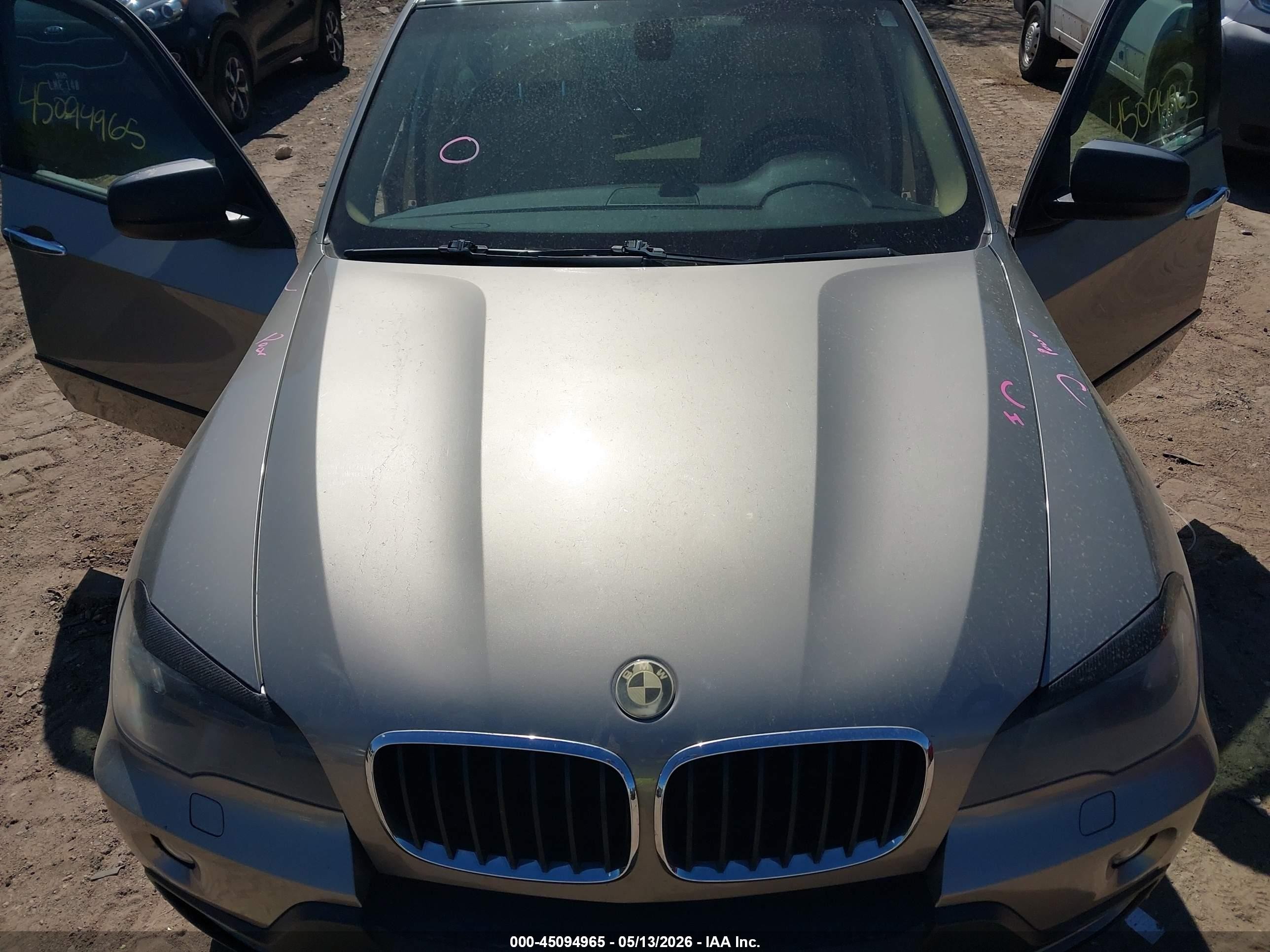 2008 Bmw X5 3.0si Серебряный vin: 5UXFE43548L035546