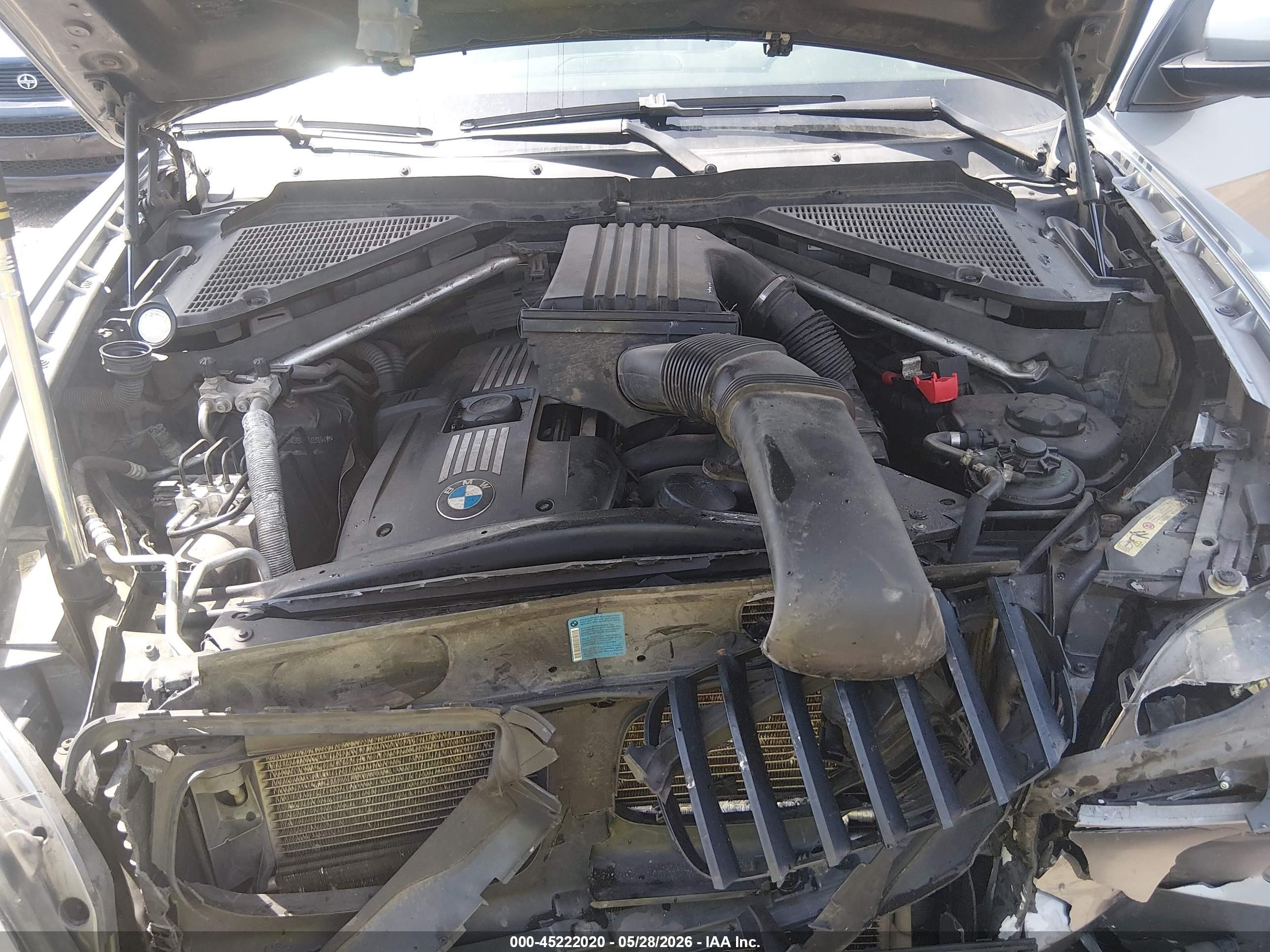 2008 Bmw X5 3.0si Gray vin: 5UXFE43548L036941