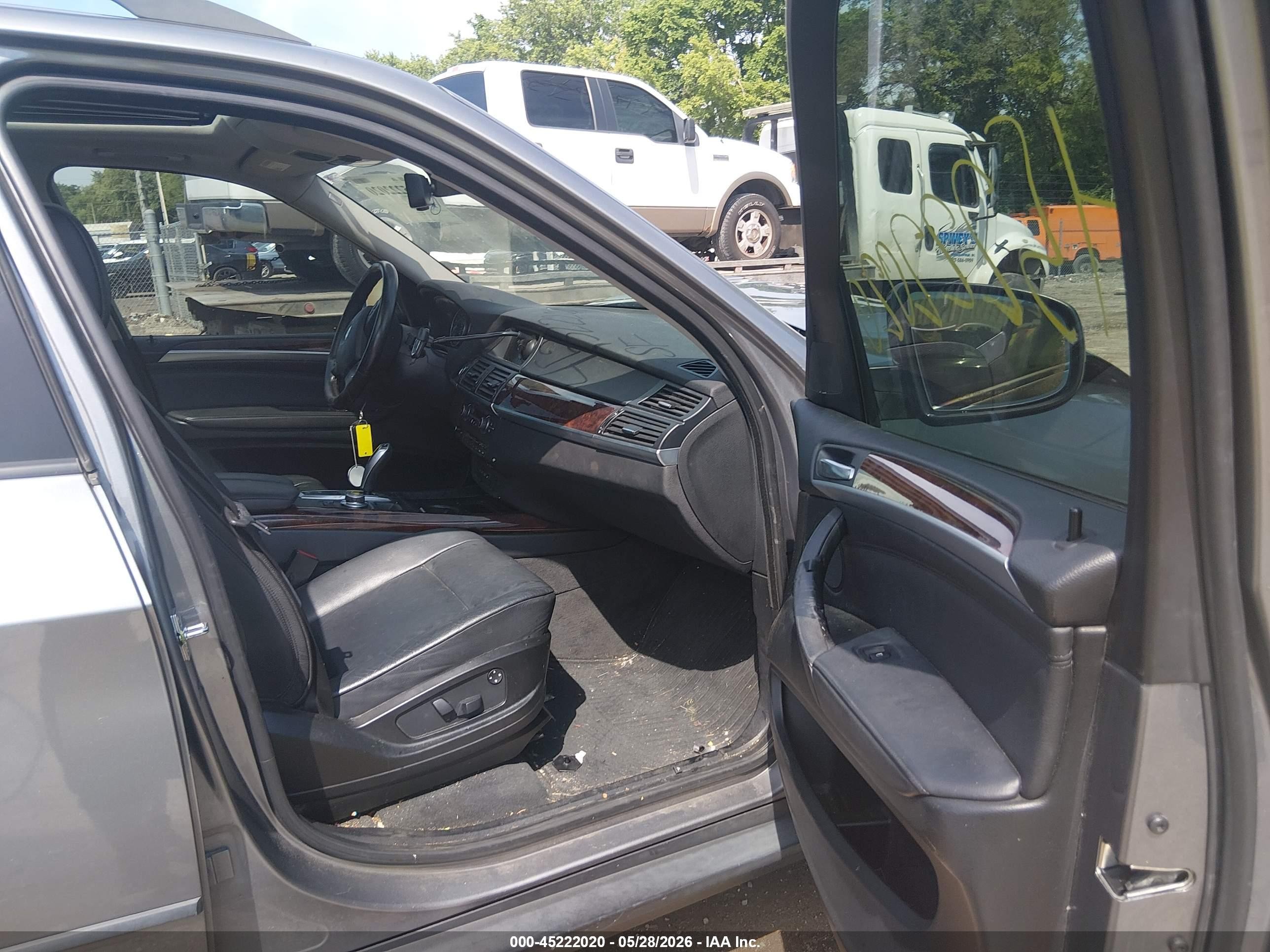 2008 Bmw X5 3.0si Gray vin: 5UXFE43548L036941