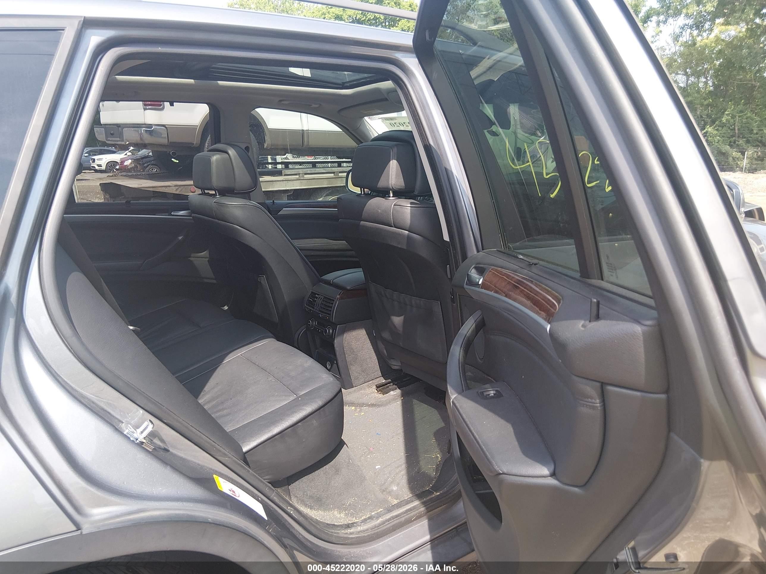 2008 Bmw X5 3.0si Gray vin: 5UXFE43548L036941
