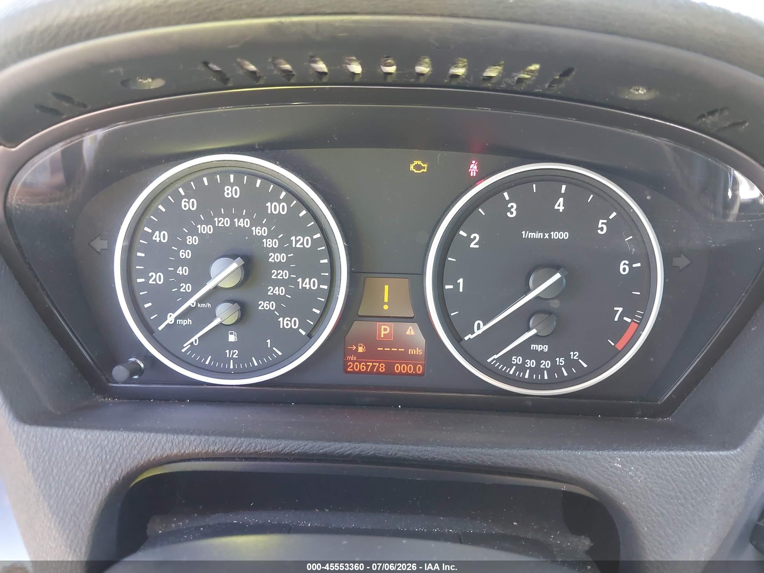 2009 Bmw X5 Xdrive30i Silver vin: 5UXFE43549L263077