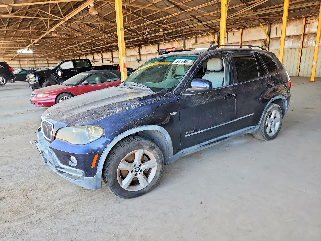 2009 Bmw X5 Xdrive30i Blue vin: 5UXFE43549L263449