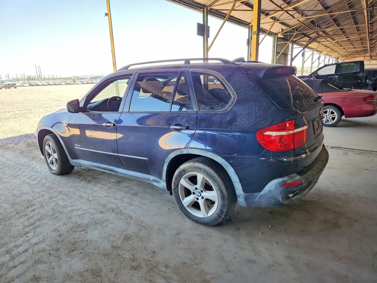 2009 Bmw X5 Xdrive30i Blue vin: 5UXFE43549L263449
