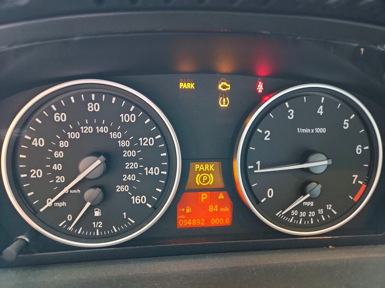 2009 Bmw X5 Xdrive30i Blue vin: 5UXFE43549L263449