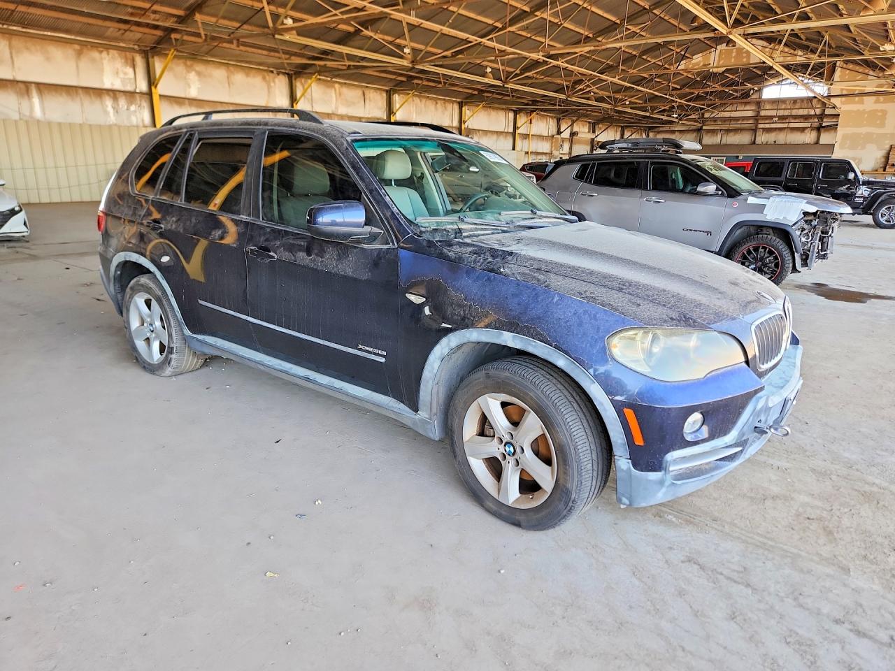 2009 Bmw X5 Xdrive30i Blue vin: 5UXFE43549L263449