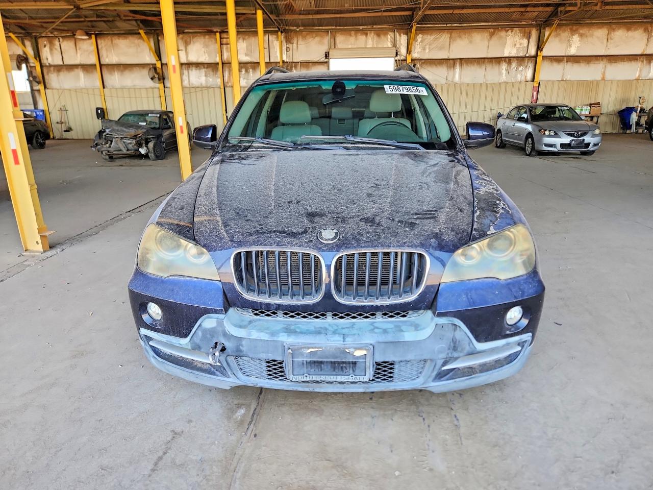 2009 Bmw X5 Xdrive30i Blue vin: 5UXFE43549L263449