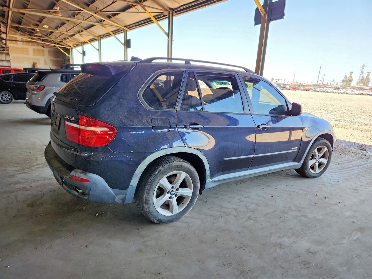 2009 Bmw X5 Xdrive30i Blue vin: 5UXFE43549L263449