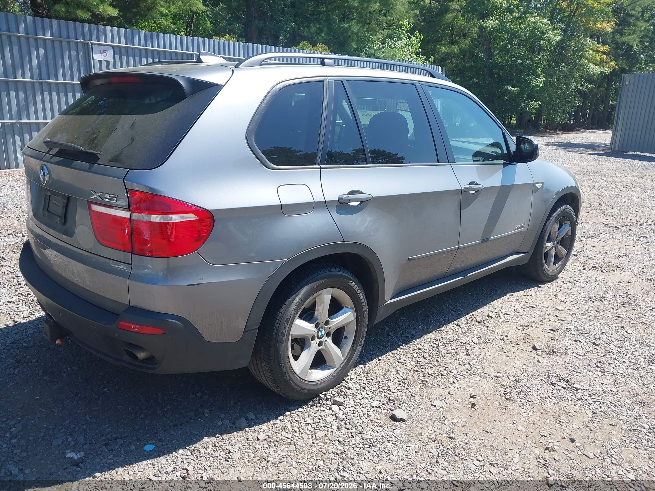 2009 Bmw X5 Xdrive30i Серый vin: 5UXFE43549L269428