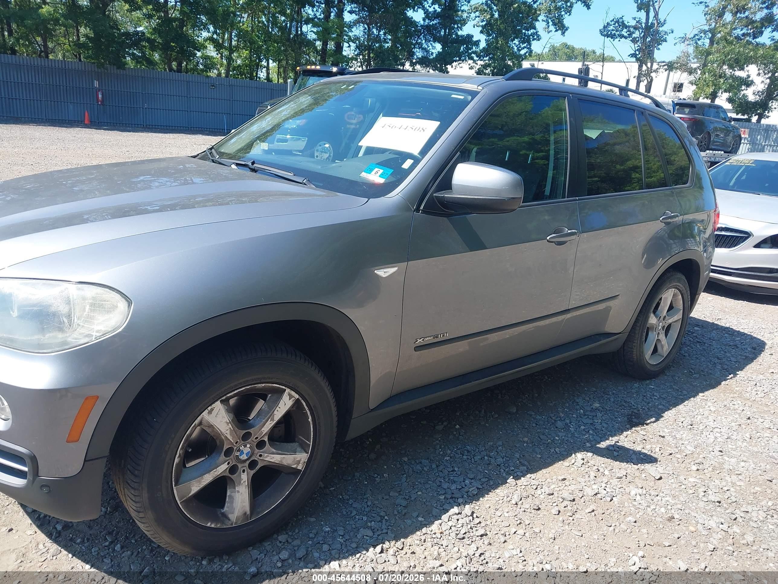 2009 Bmw X5 Xdrive30i Серый vin: 5UXFE43549L269428
