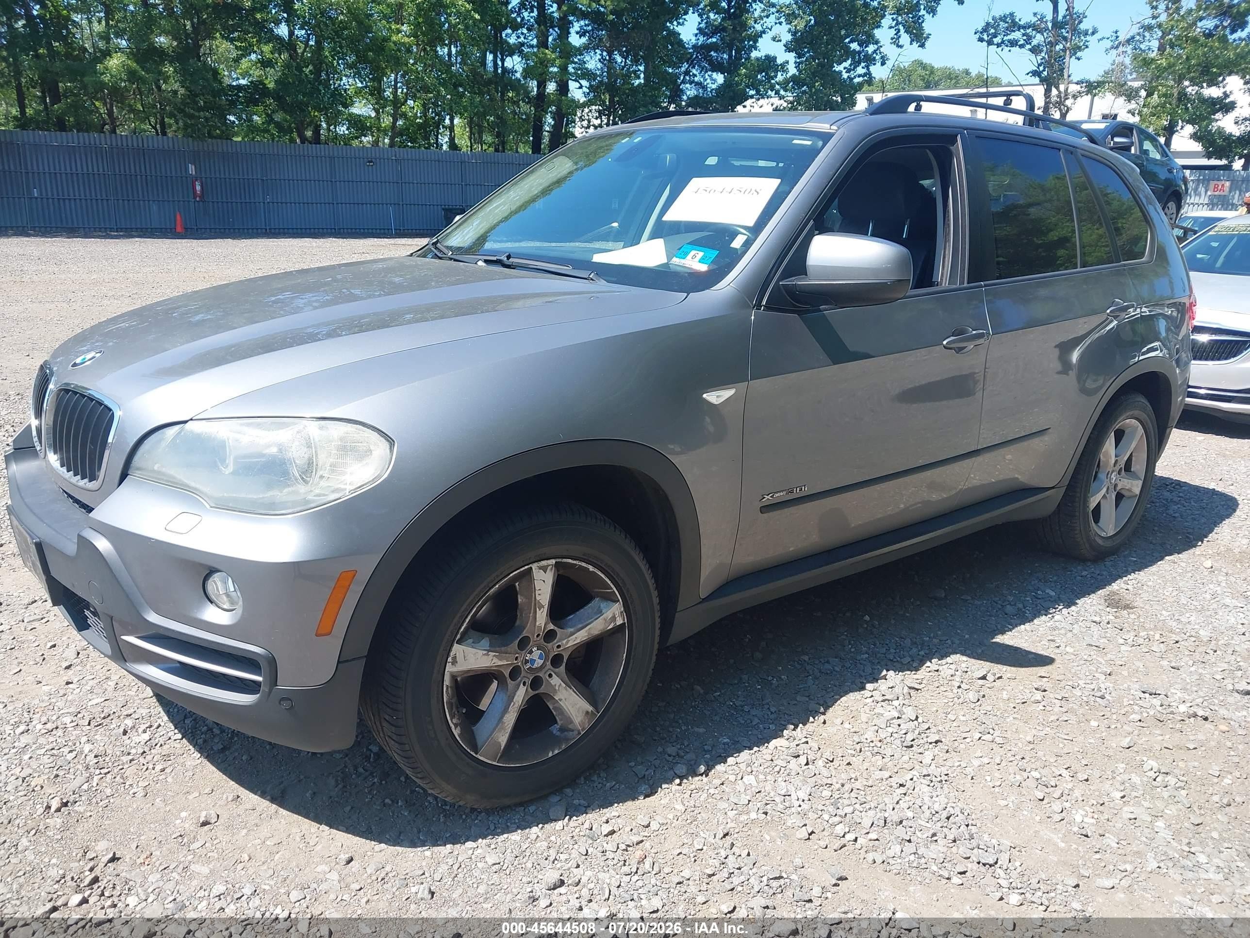 2009 Bmw X5 Xdrive30i Серый vin: 5UXFE43549L269428