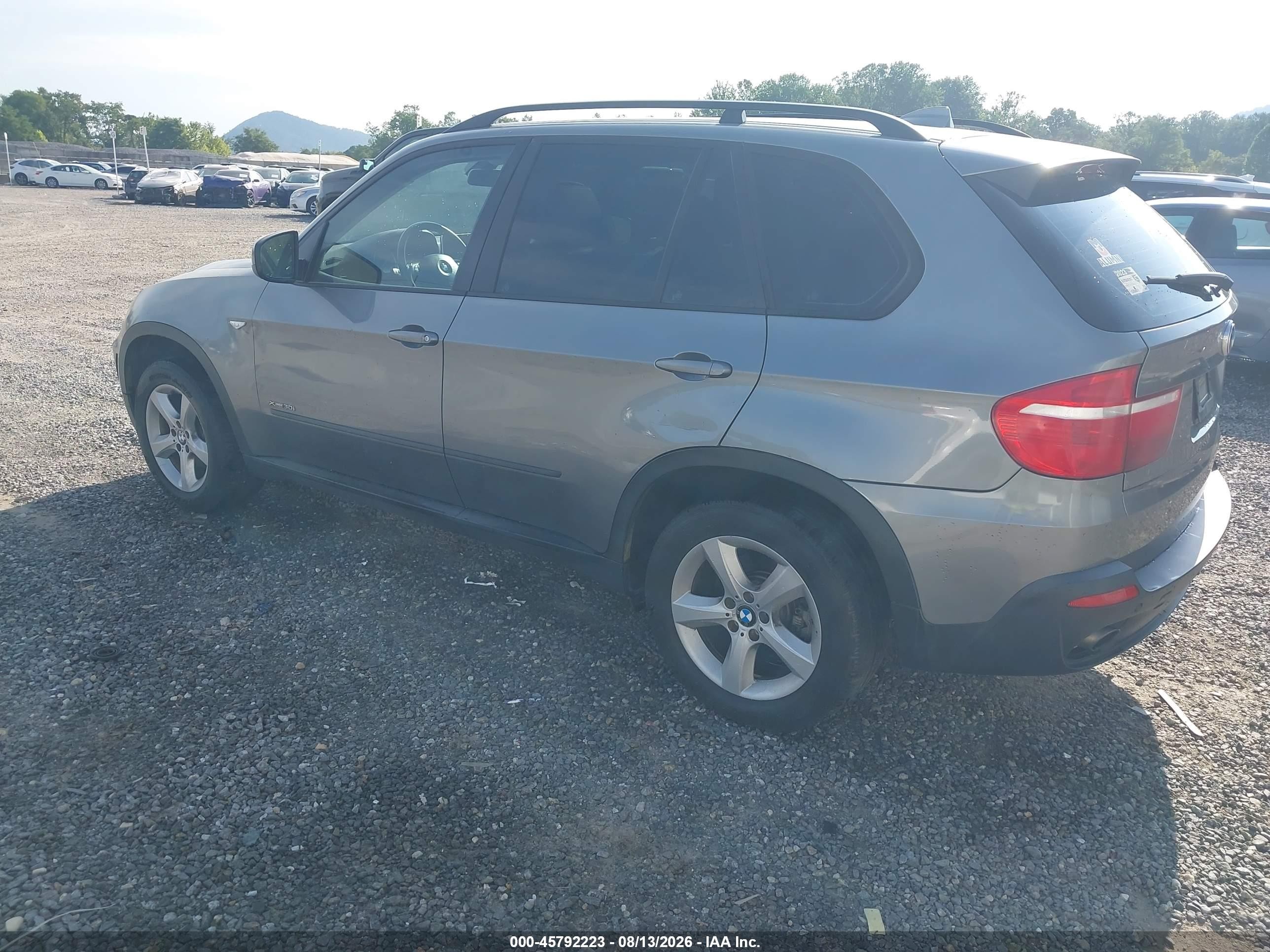 2009 Bmw X5 Xdrive30i Gray vin: 5UXFE43549L271163