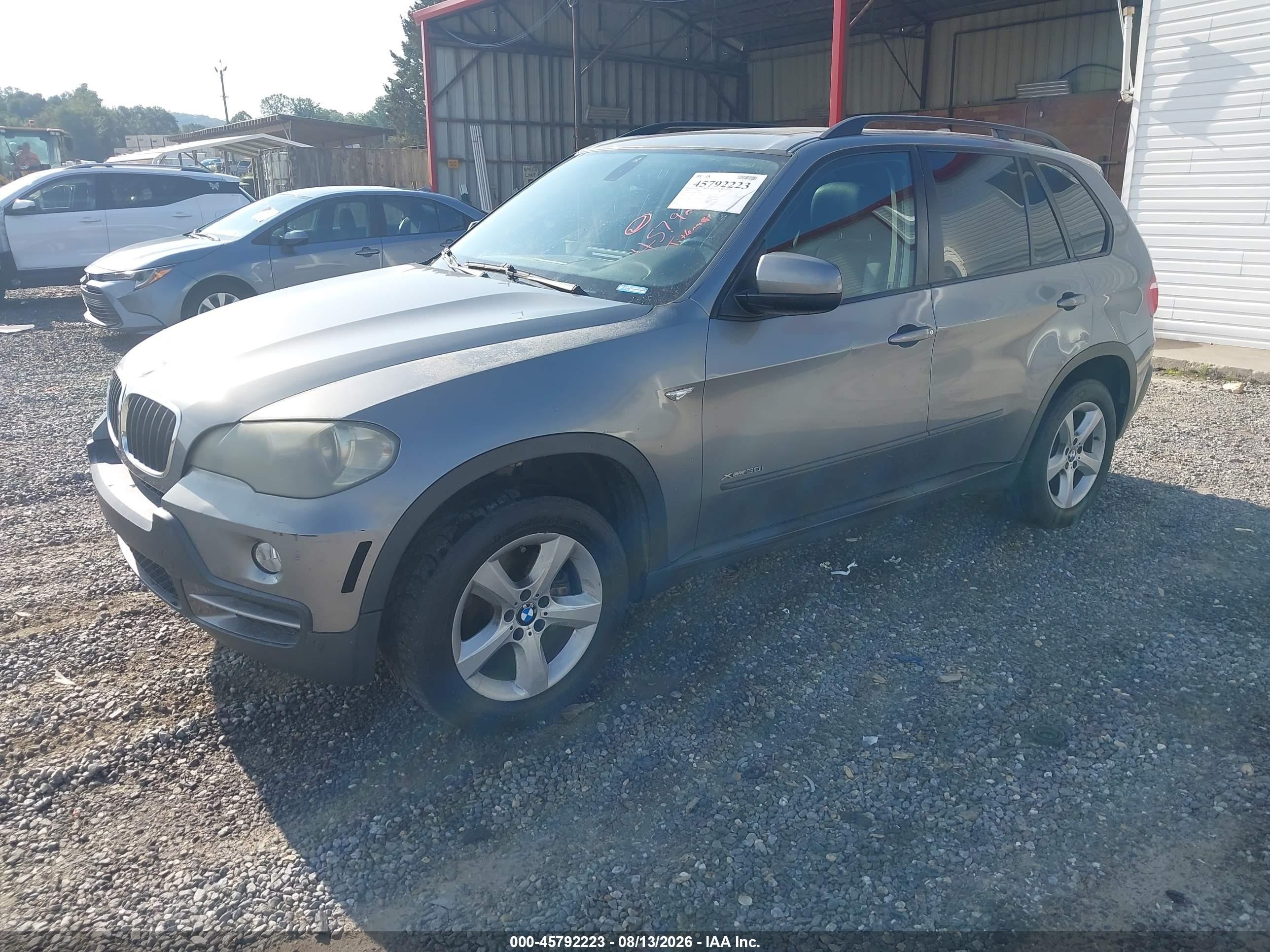 2009 Bmw X5 Xdrive30i Gray vin: 5UXFE43549L271163