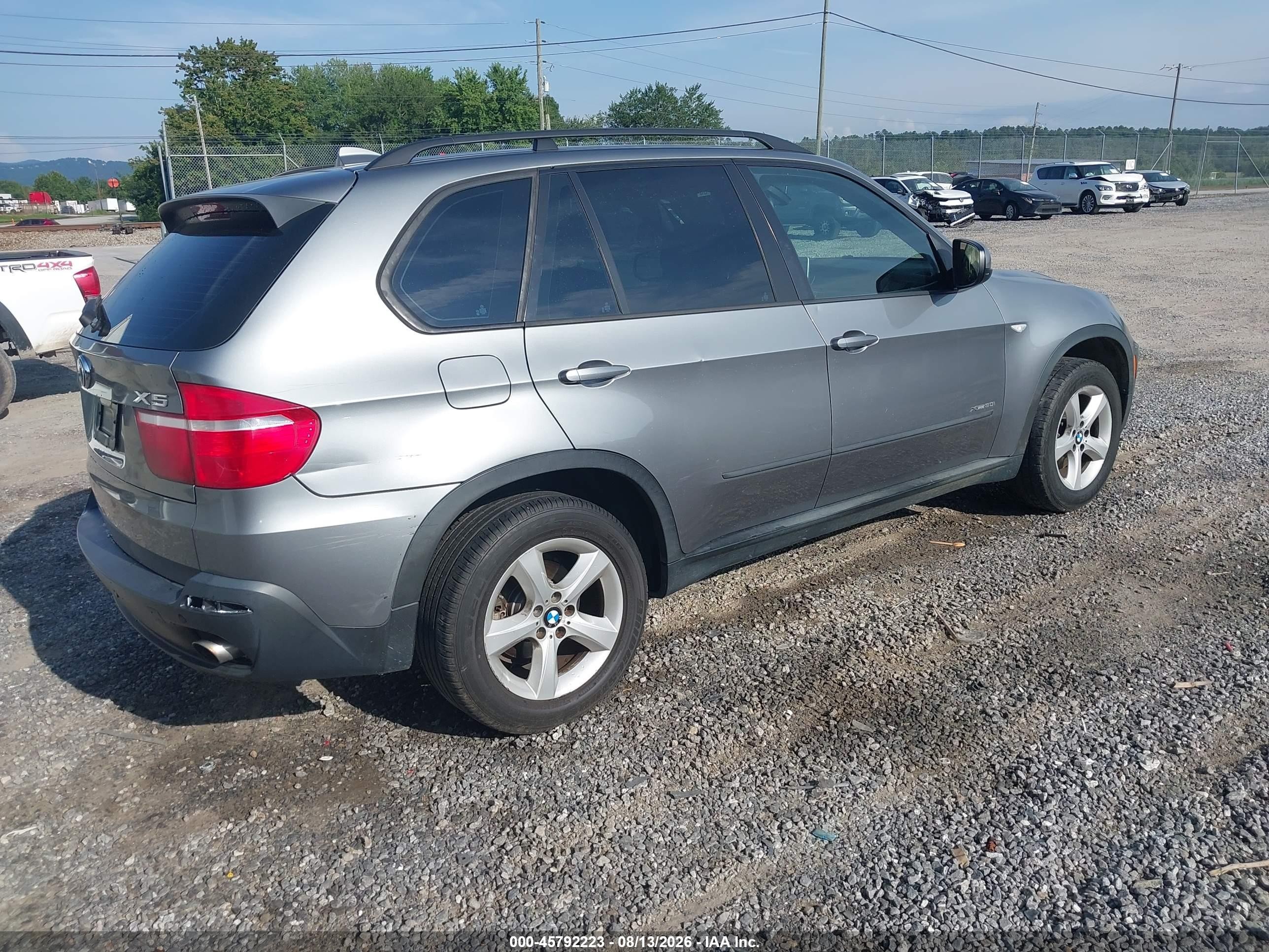 2009 Bmw X5 Xdrive30i Gray vin: 5UXFE43549L271163